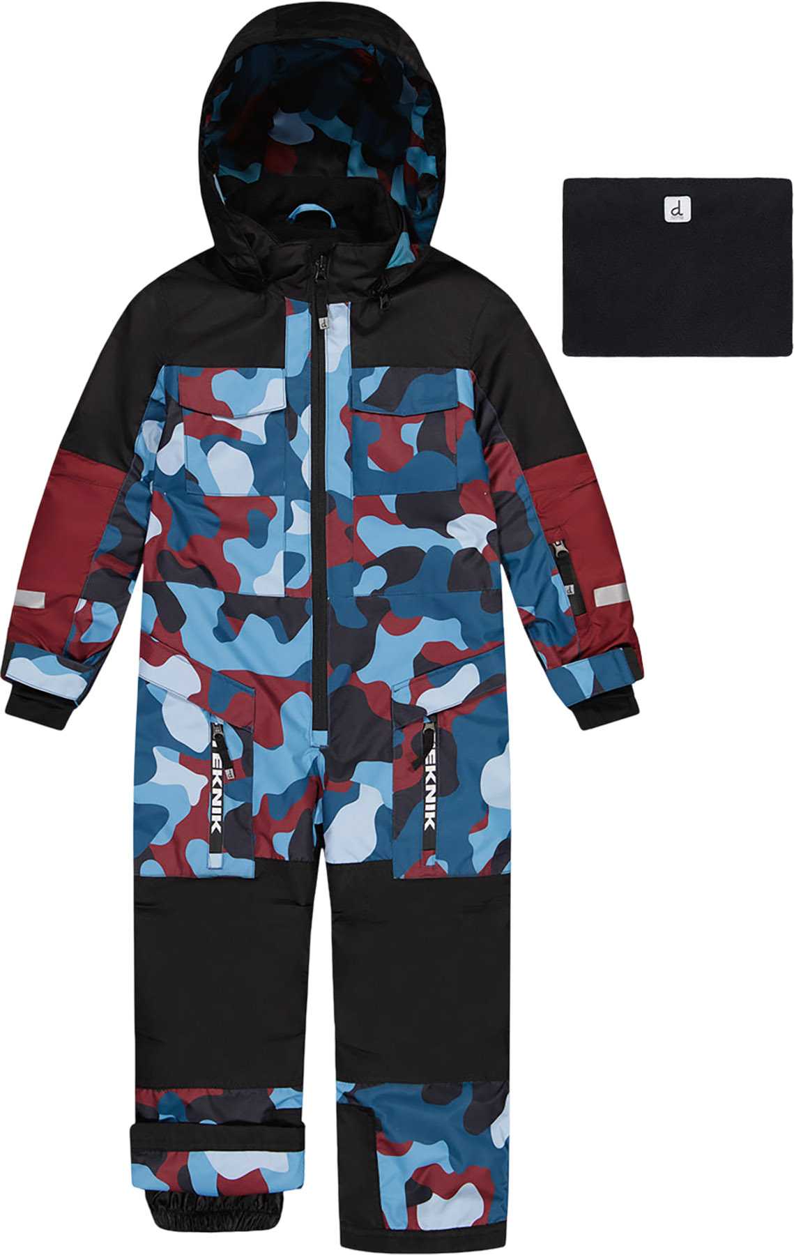Blue - Red Camouflage