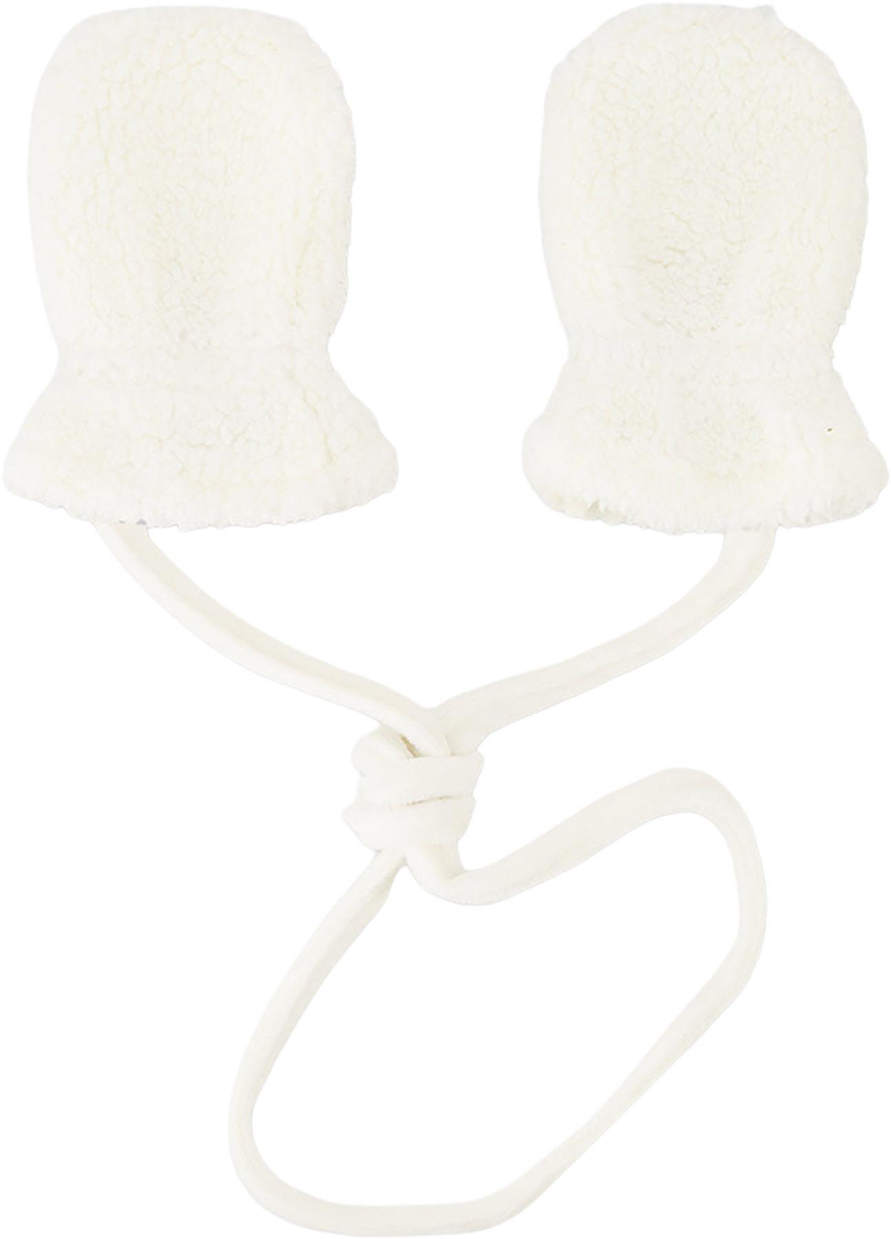 Product gallery image number 2 for product Infant Sherpa Mittens With String - Infants