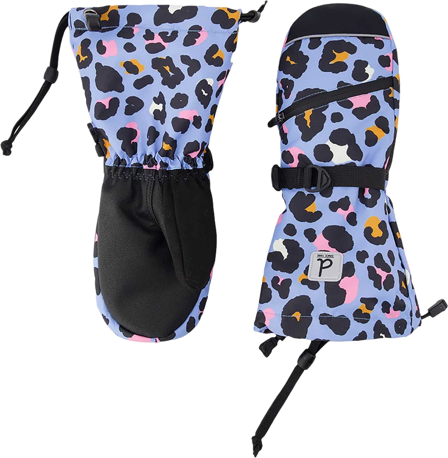 Printed Blue Leopard