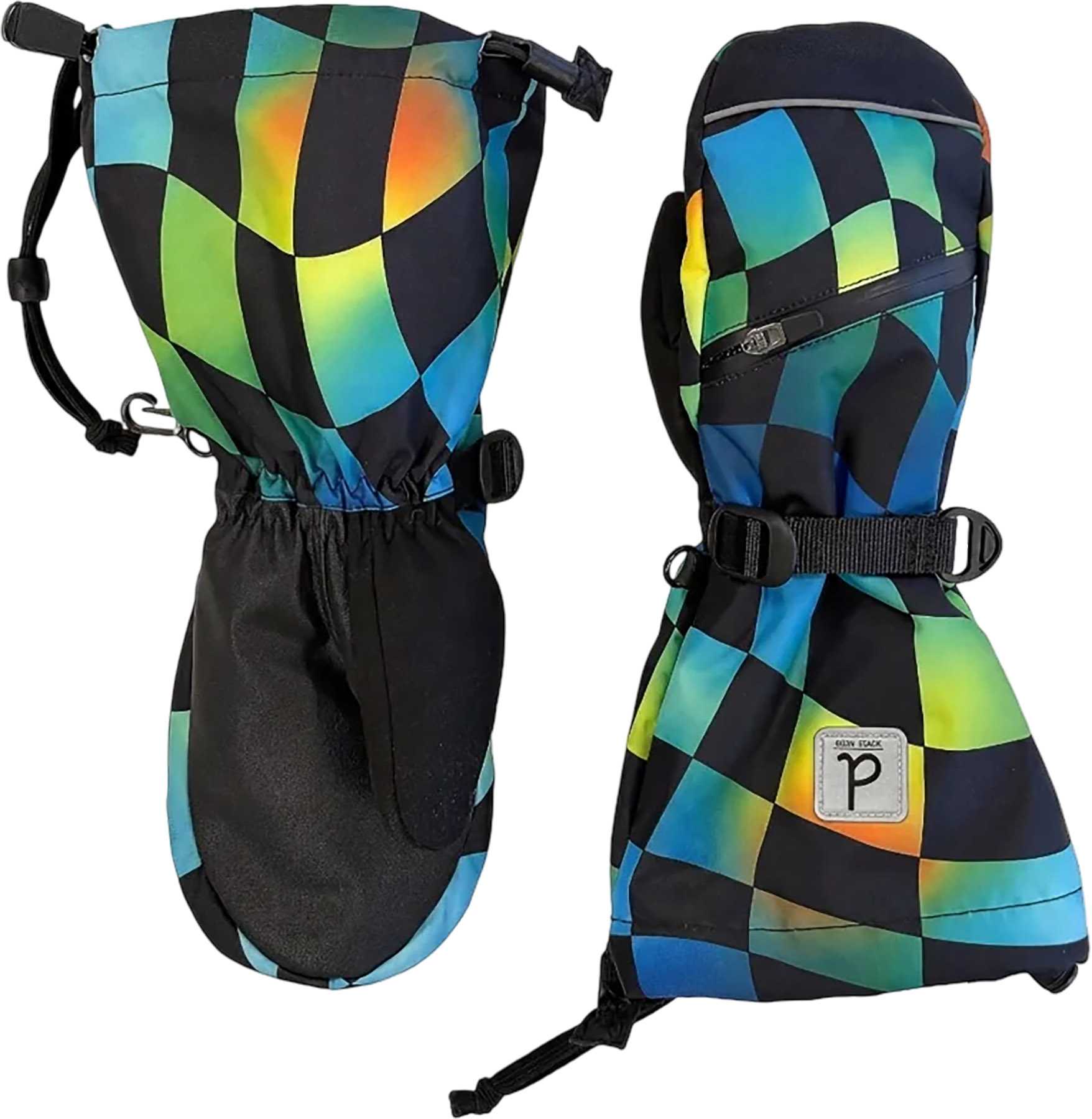 Printed Multicolor Checker