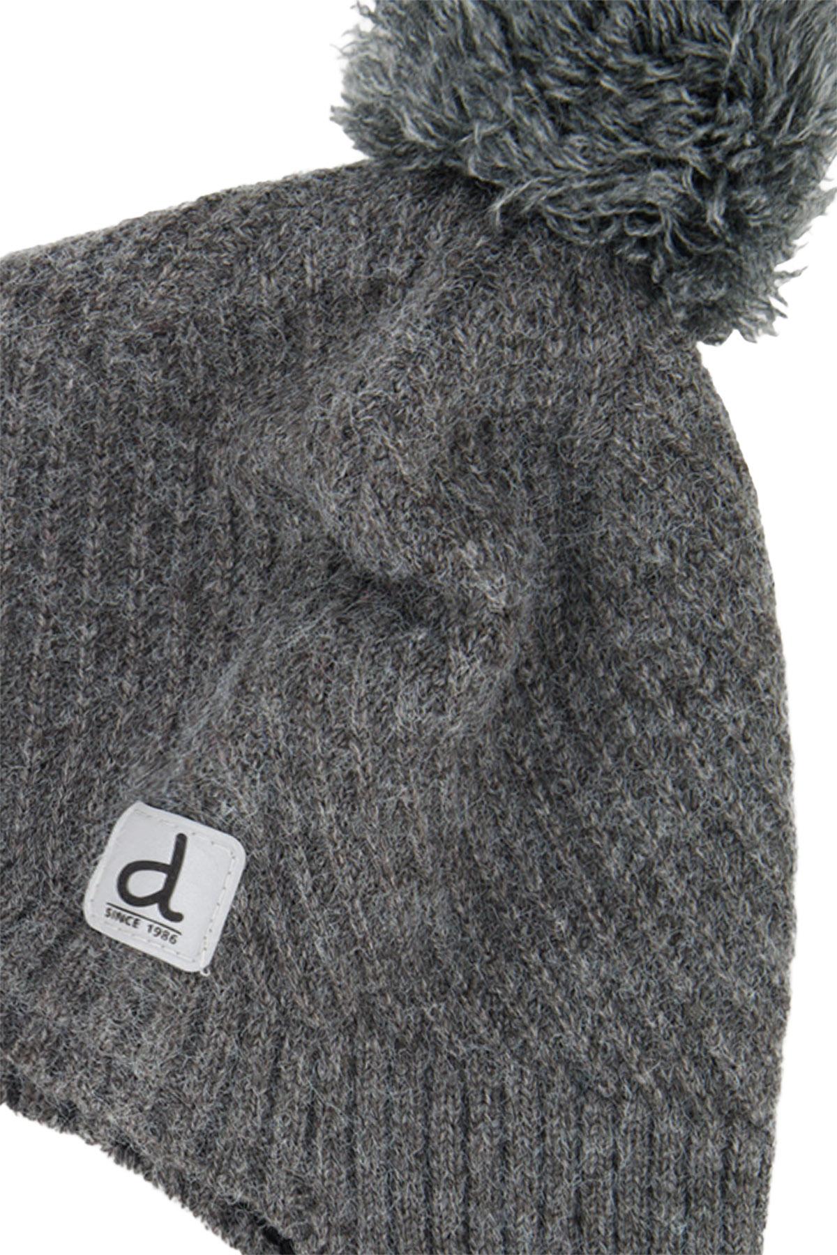 Product gallery image number 2 for product Winter Peruvian Knit Hat With Pompom - Kids
