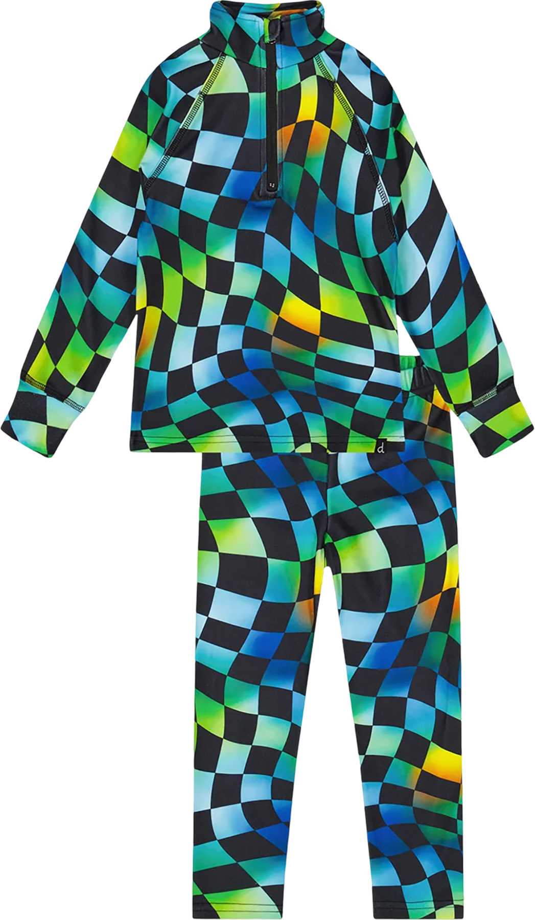 Printed Multicolor Checker