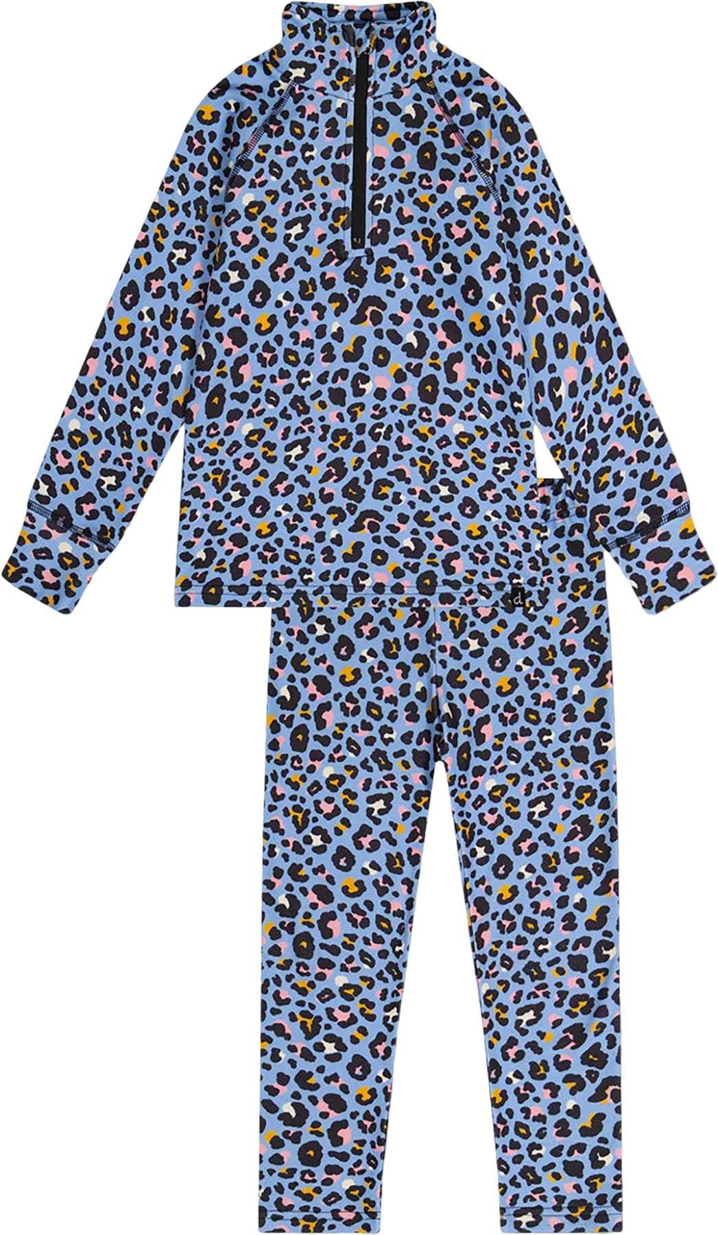 Printed Blue Leopard