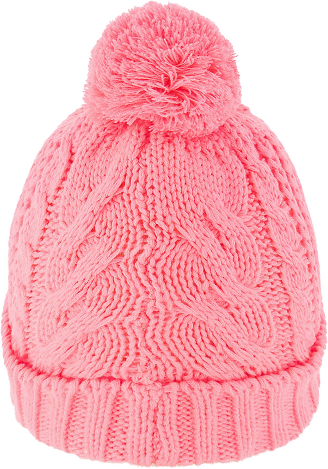 Product gallery image number 2 for product Winter Knit Hat With Pompom - Girls