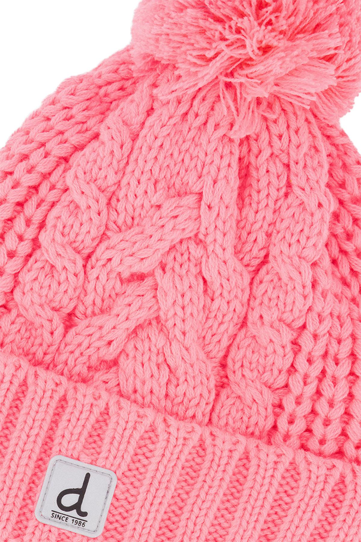 Product gallery image number 3 for product Winter Knit Hat With Pompom - Girls