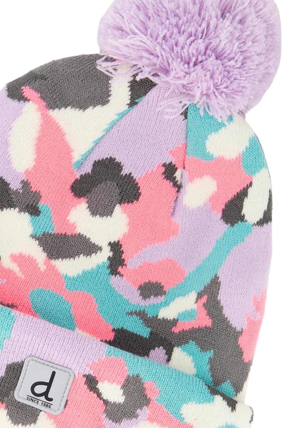 Product gallery image number 3 for product Winter Knit Hat With Pompom - Girls