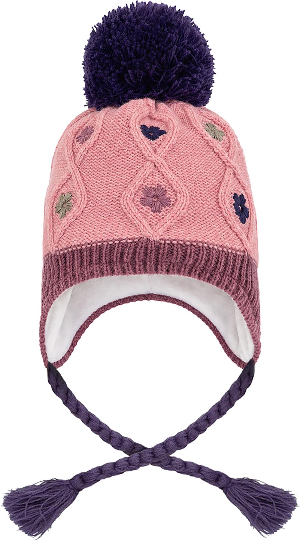 Product image for Winter Peruvian Knit Hat With Pompom - Baby Girls