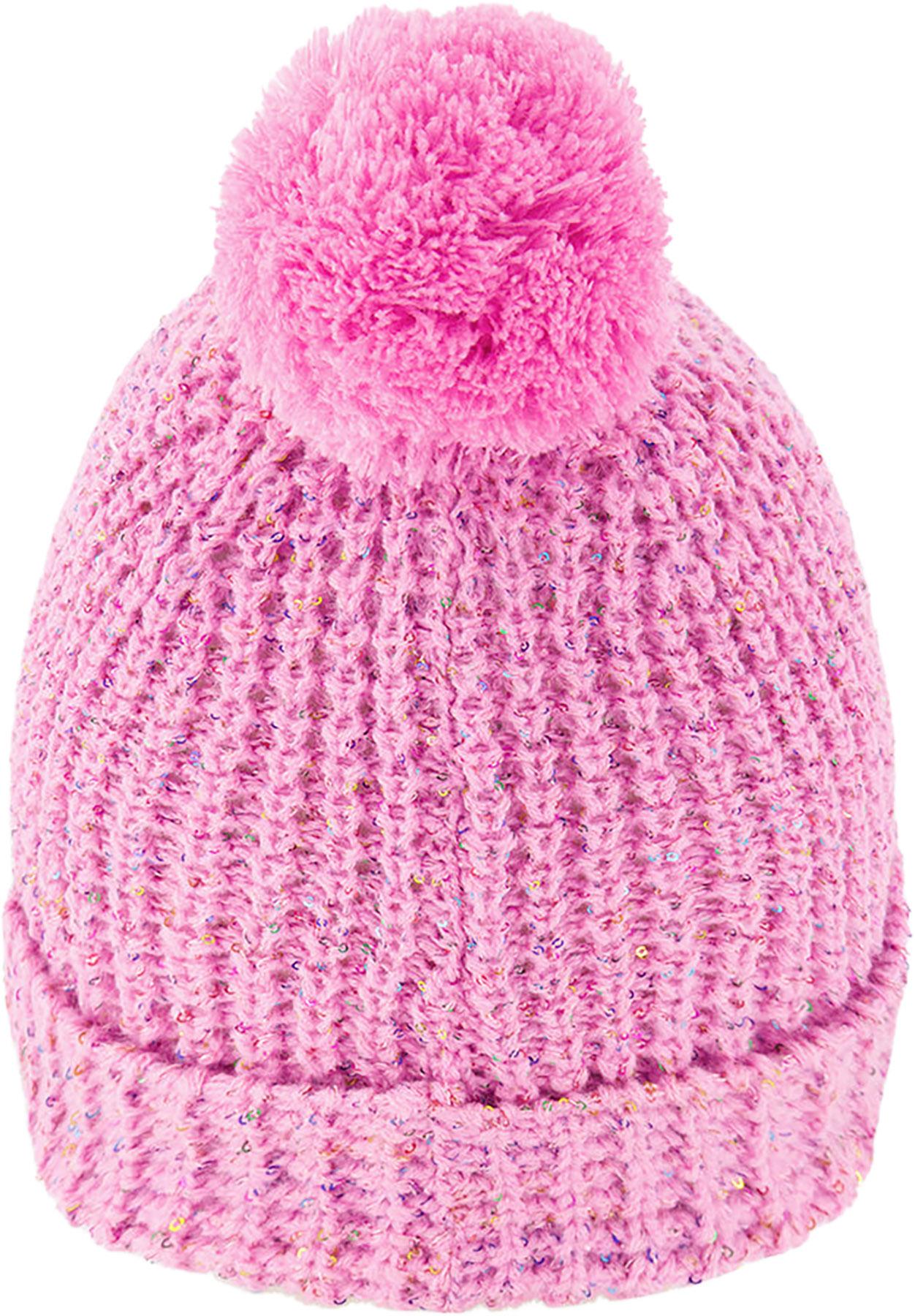 Product gallery image number 2 for product Winter Knit Hat With Pompom - Girls