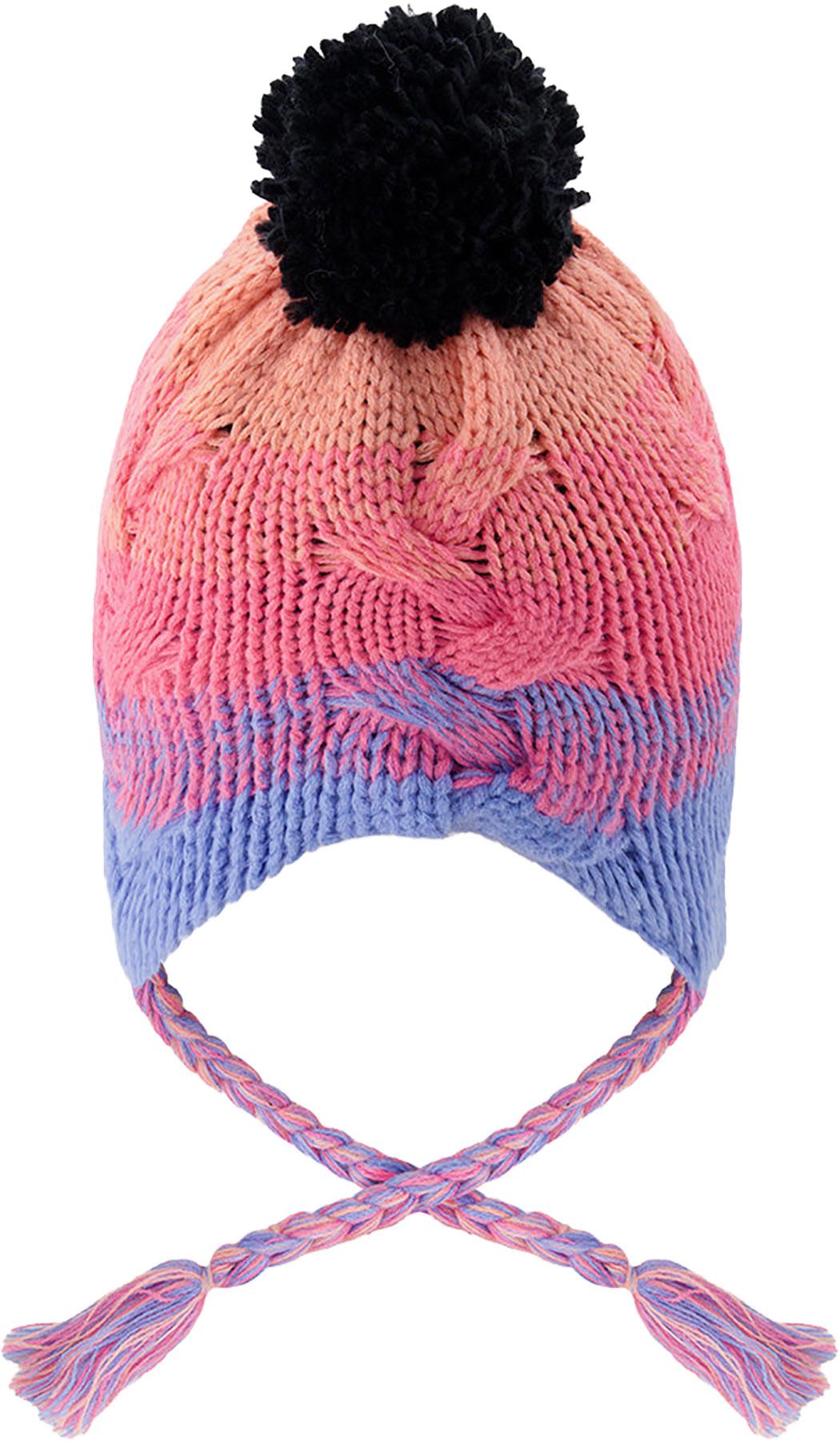 Product gallery image number 2 for product Winter Peruvian Knit Hat With Pompom - Girls