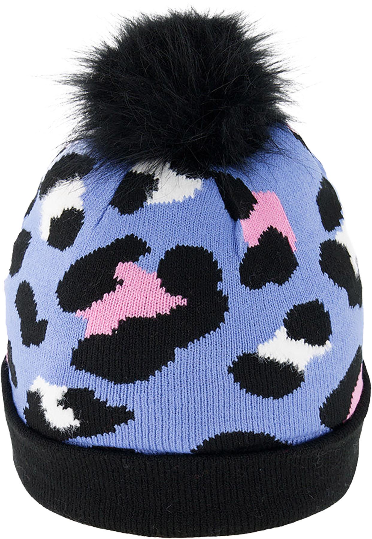 Product gallery image number 2 for product Winter Knit Hat With Pompom - Girls