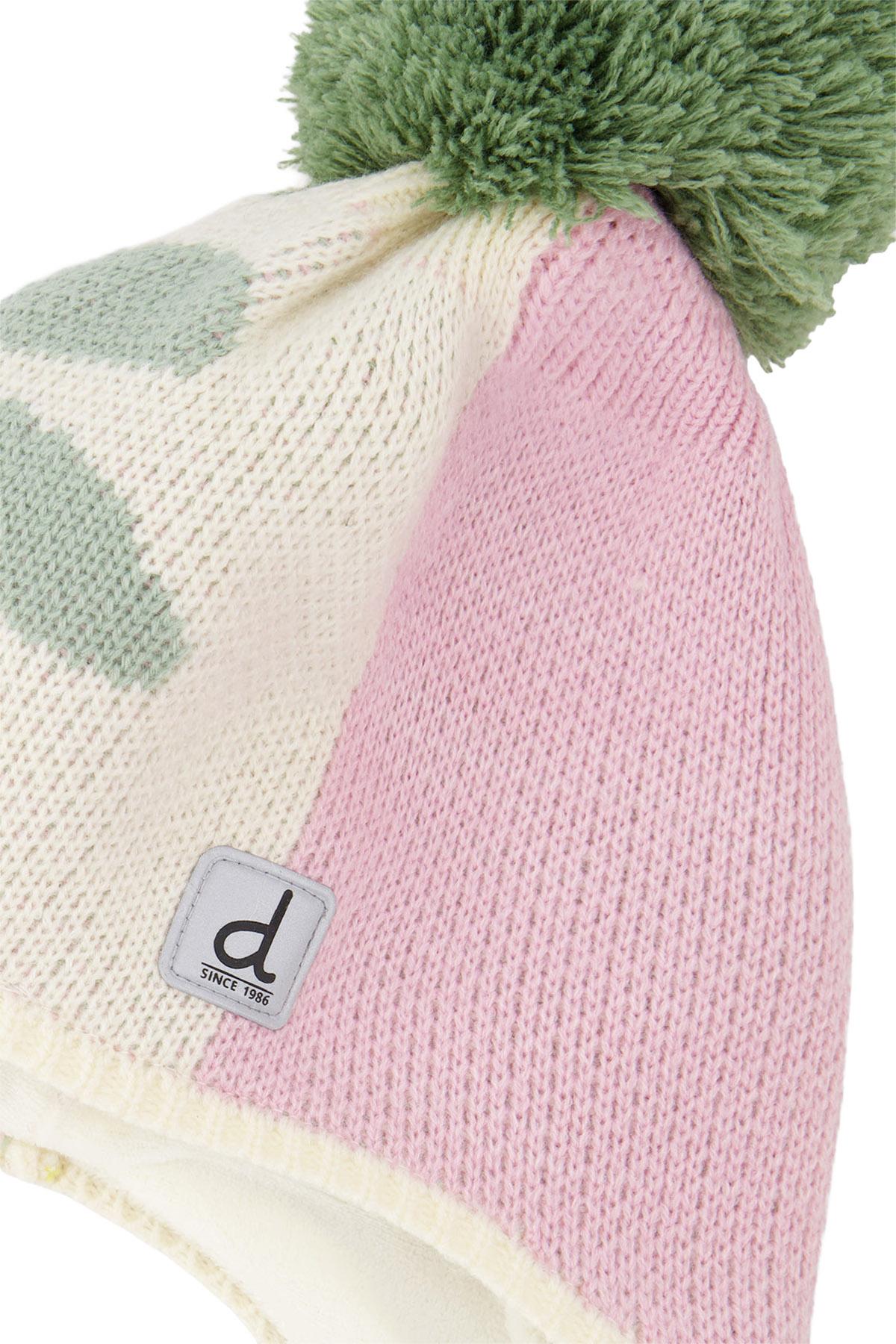Numéro de l'image de la galerie de produits 3 pour le produit Bonnet d'hiver péruvien en tricot avec pompom - Fille