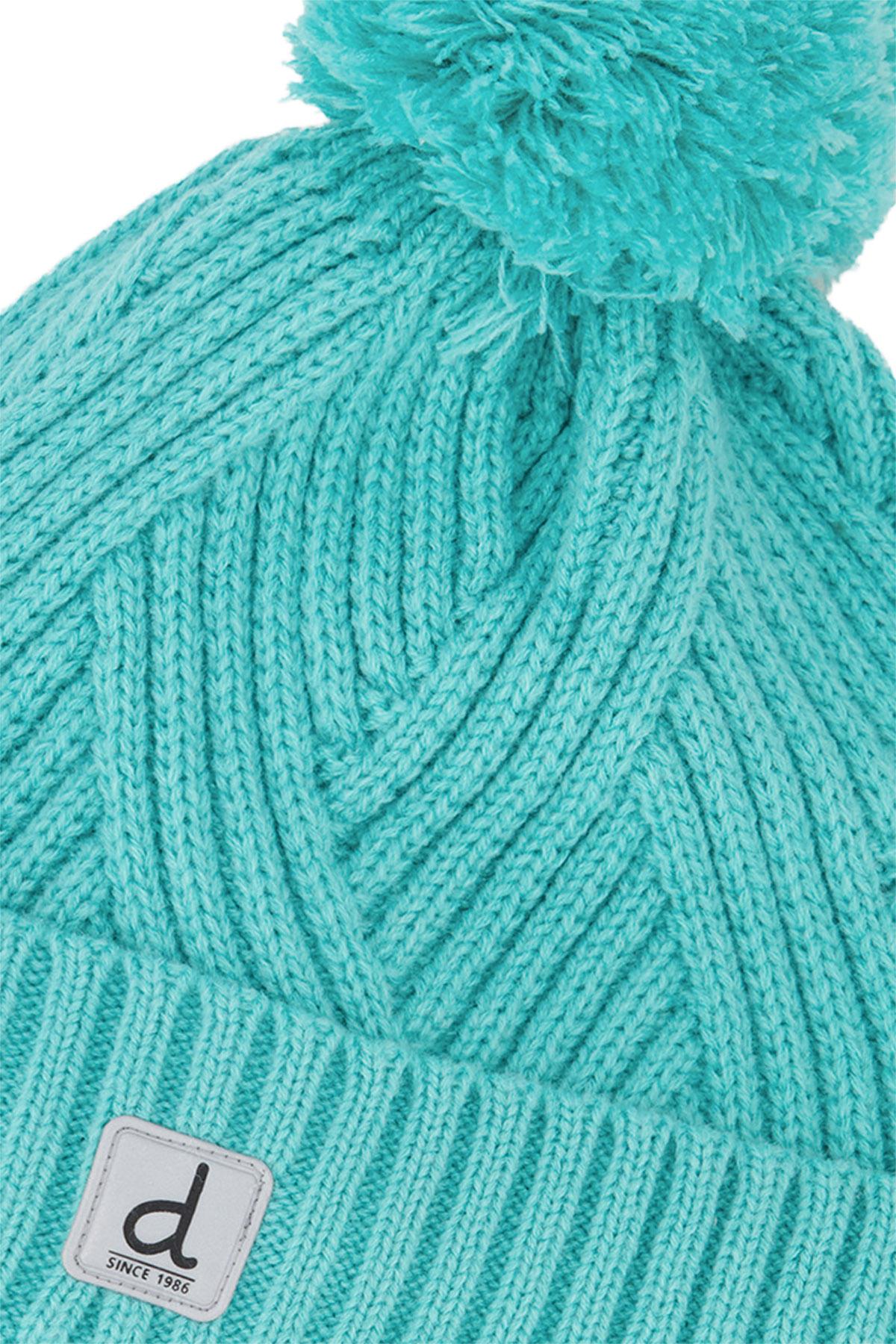 Product gallery image number 3 for product Winter Knit Hat With Pompom - Girls