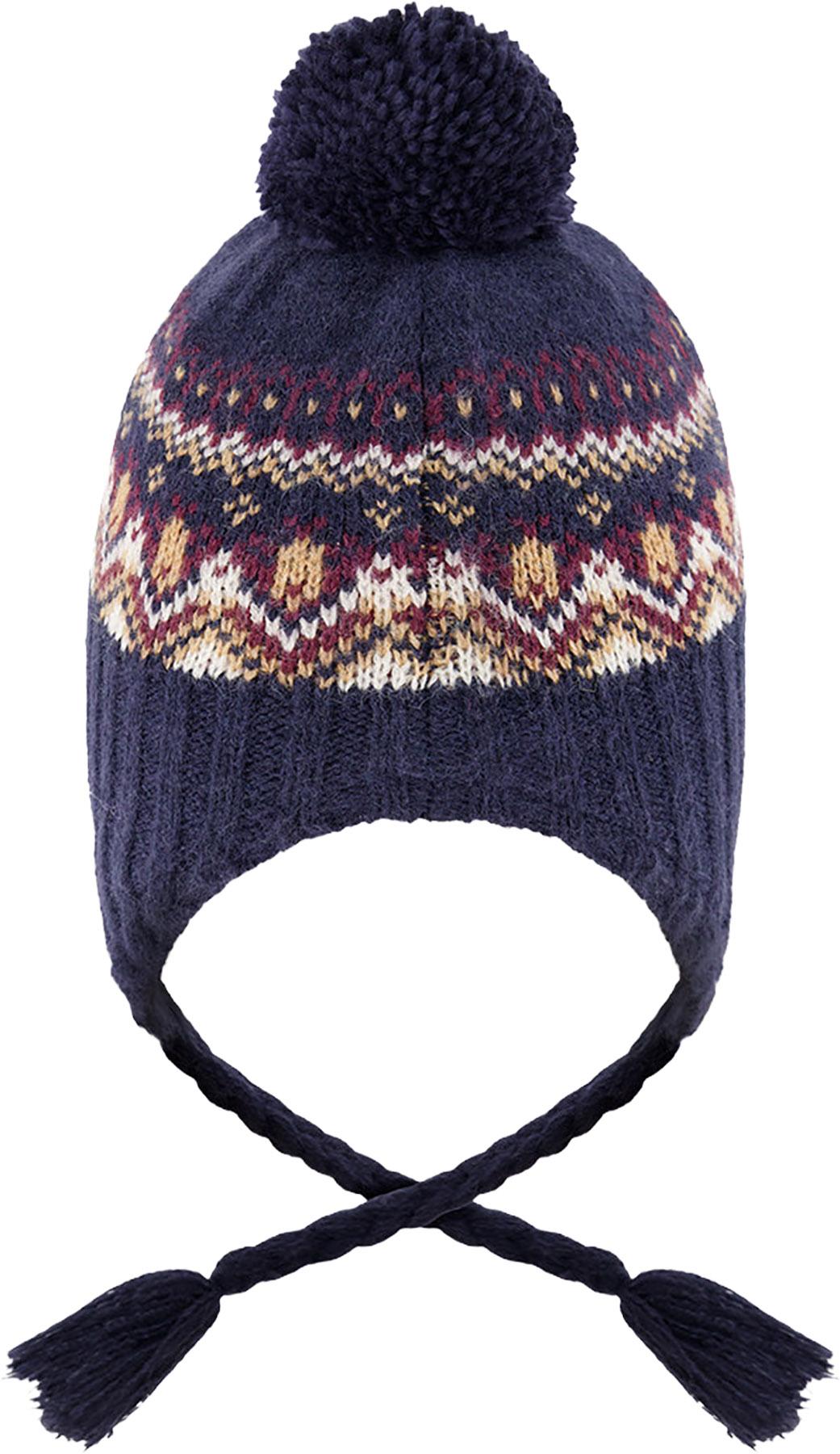 Numéro de l'image de la galerie de produits 2 pour le produit Bonnet d'hiver péruvien en tricot avec pompom - Garçon