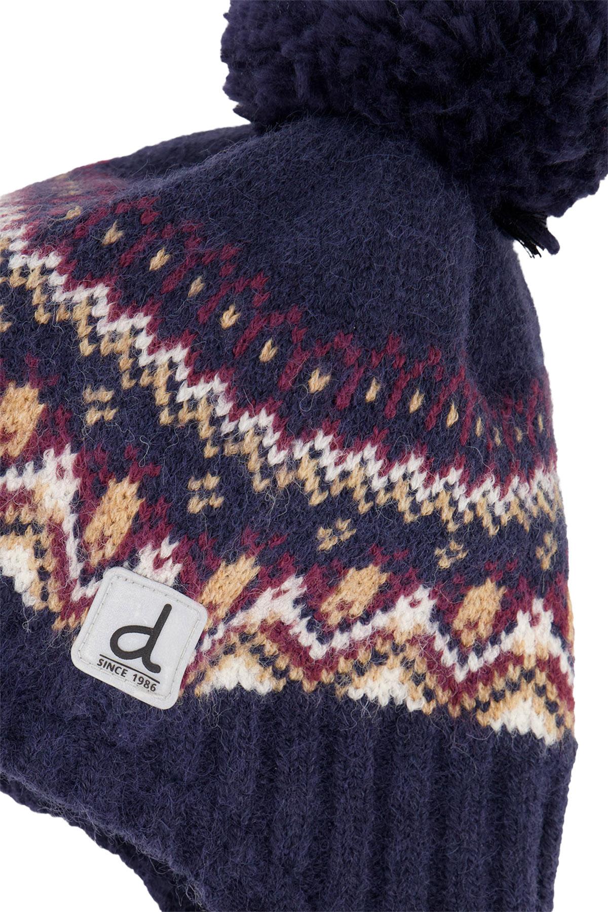 Numéro de l'image de la galerie de produits 3 pour le produit Bonnet d'hiver péruvien en tricot avec pompom - Garçon
