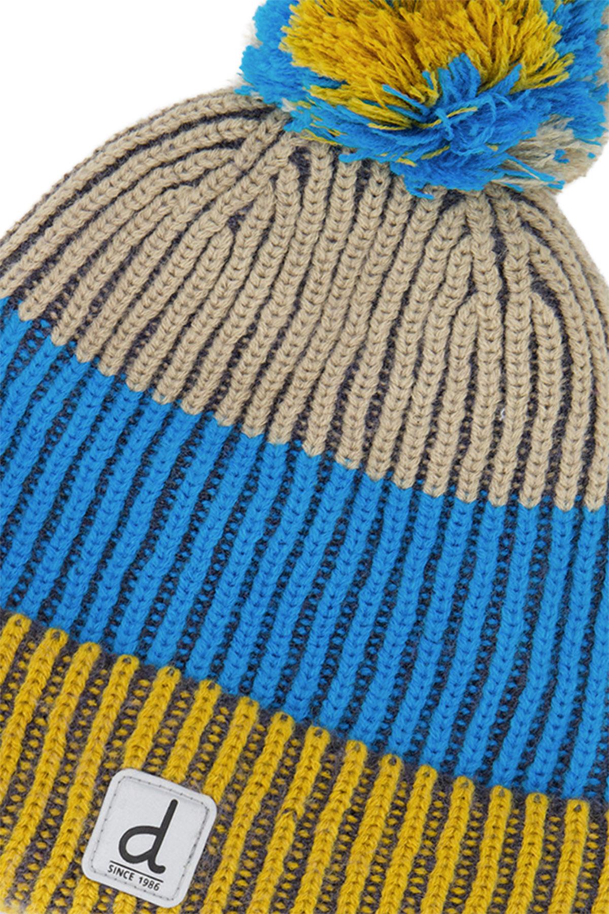 Product gallery image number 3 for product Winter Knit Hat With Pompom - Boys