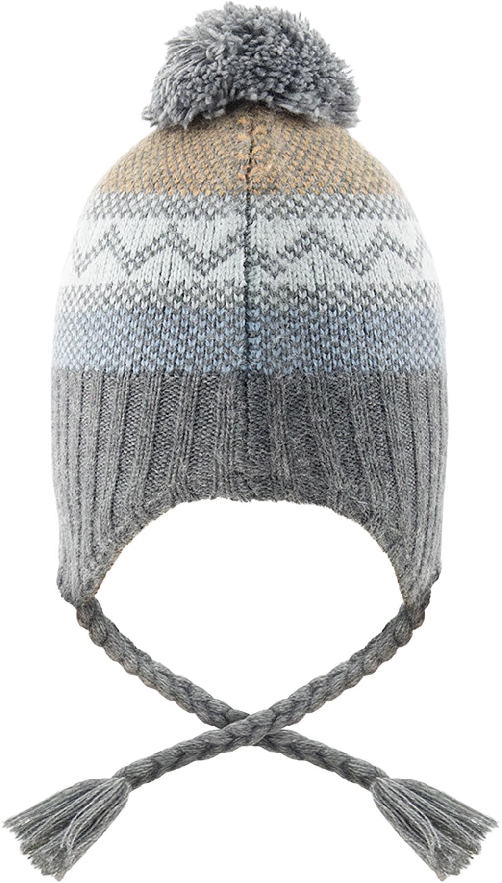 Numéro de l'image de la galerie de produits 2 pour le produit Bonnet d'hiver péruvien en tricot avec pompom - Bébé Garçon