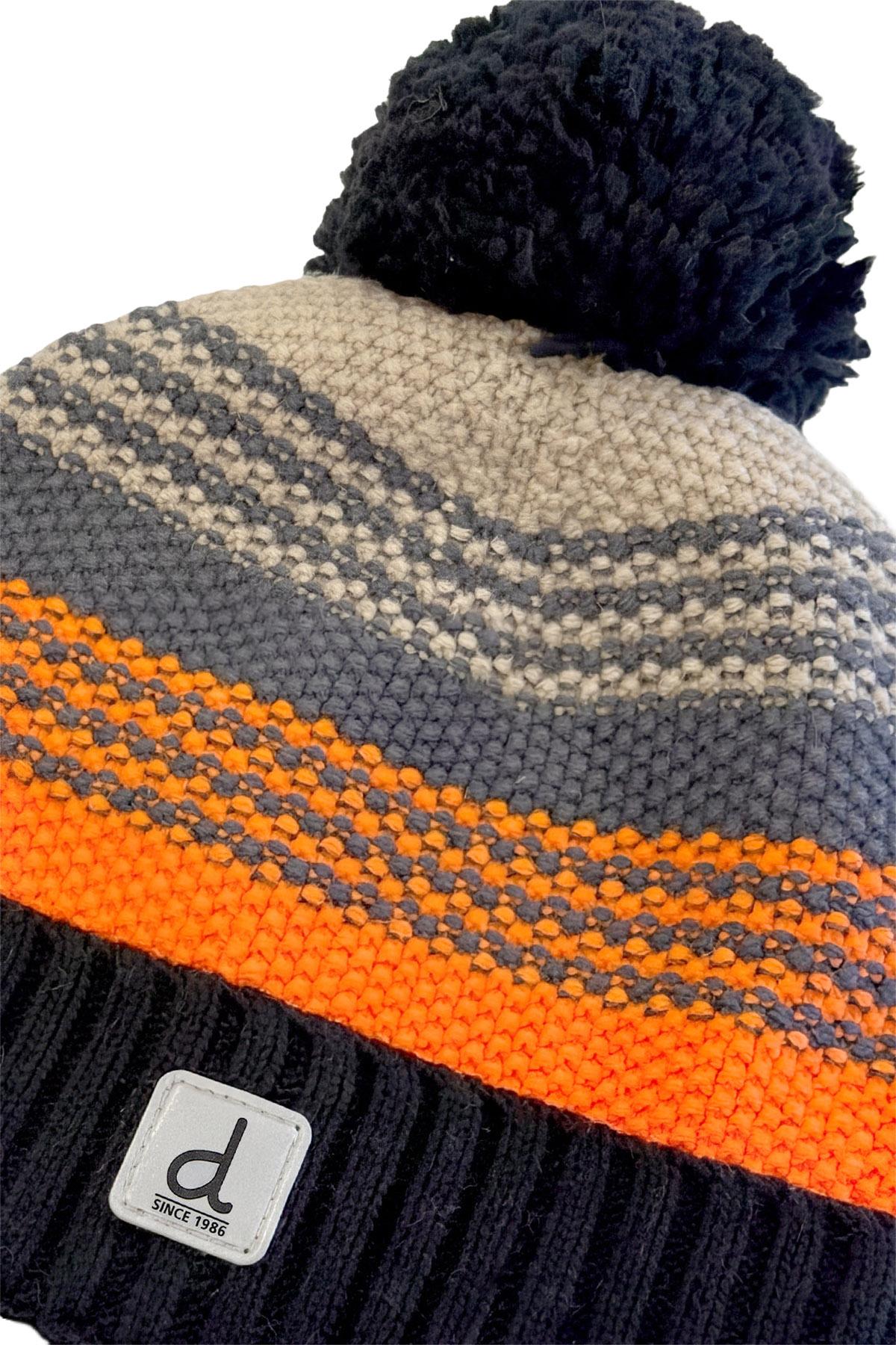 Product gallery image number 3 for product Winter Knit Hat With Pompom - Boys