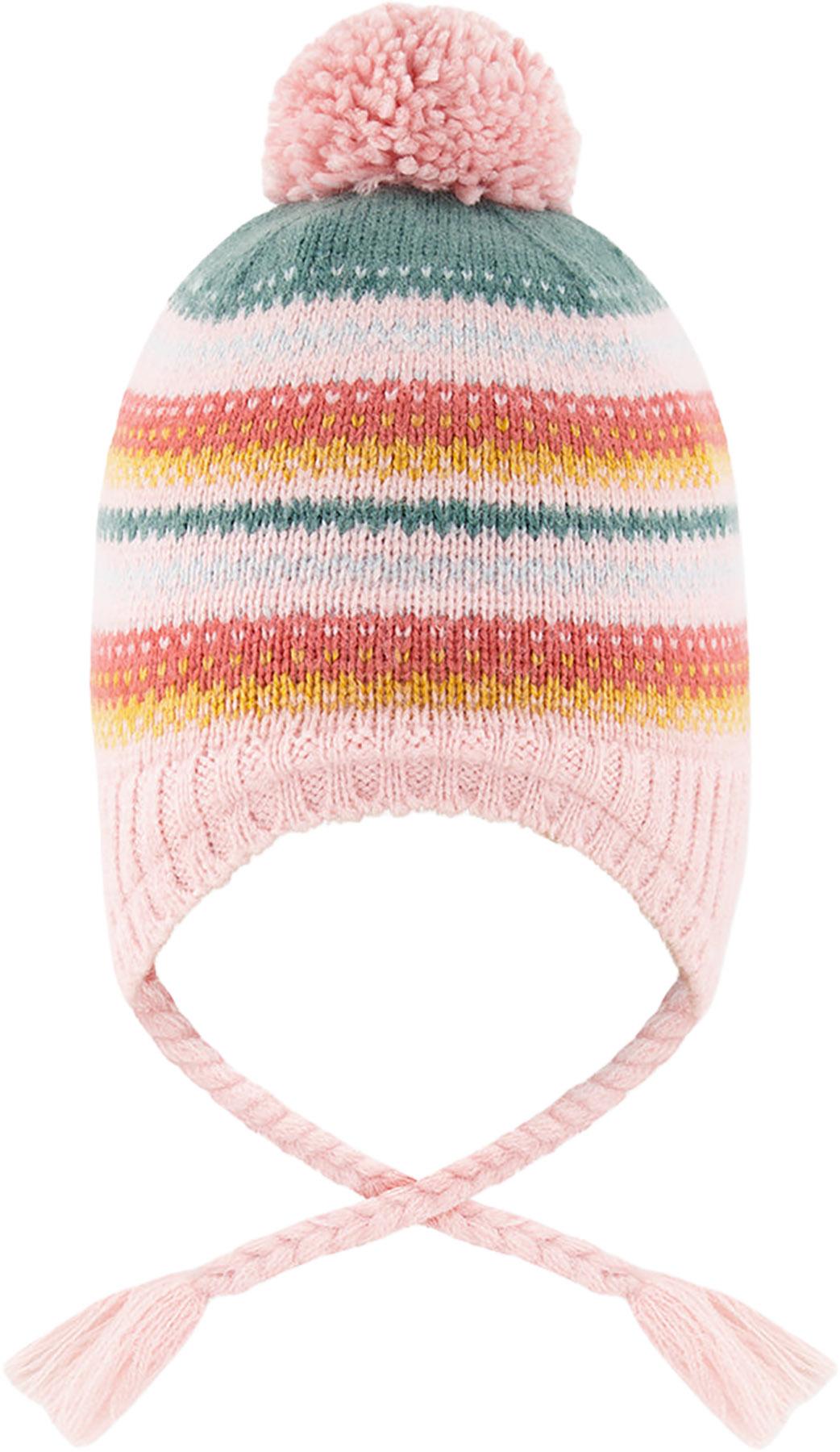 Product gallery image number 2 for product Winter Peruvian Knit Hat With Pompom - Girls
