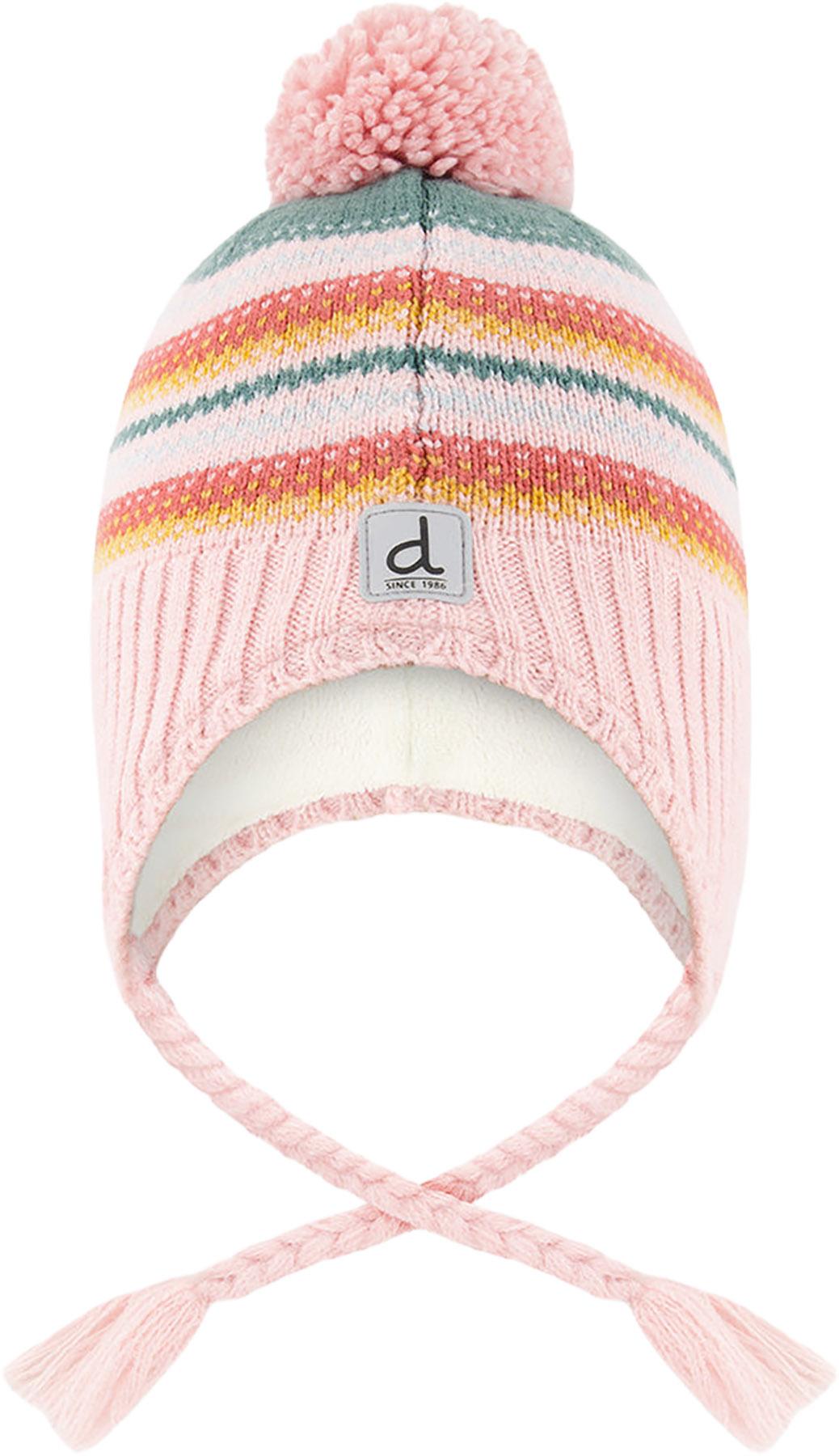Product image for Winter Peruvian Knit Hat With Pompom - Baby Girls