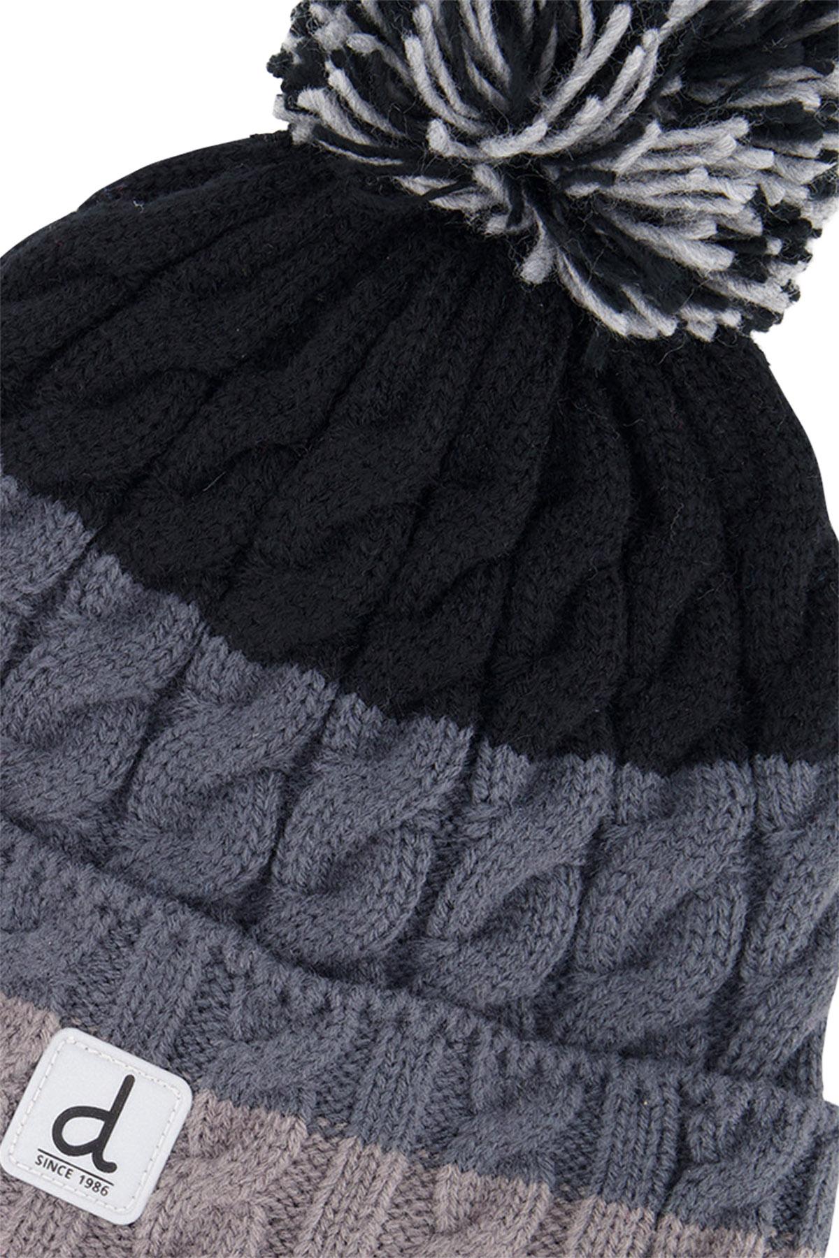 Product gallery image number 3 for product Winter Knit Hat With Pompom - Boys