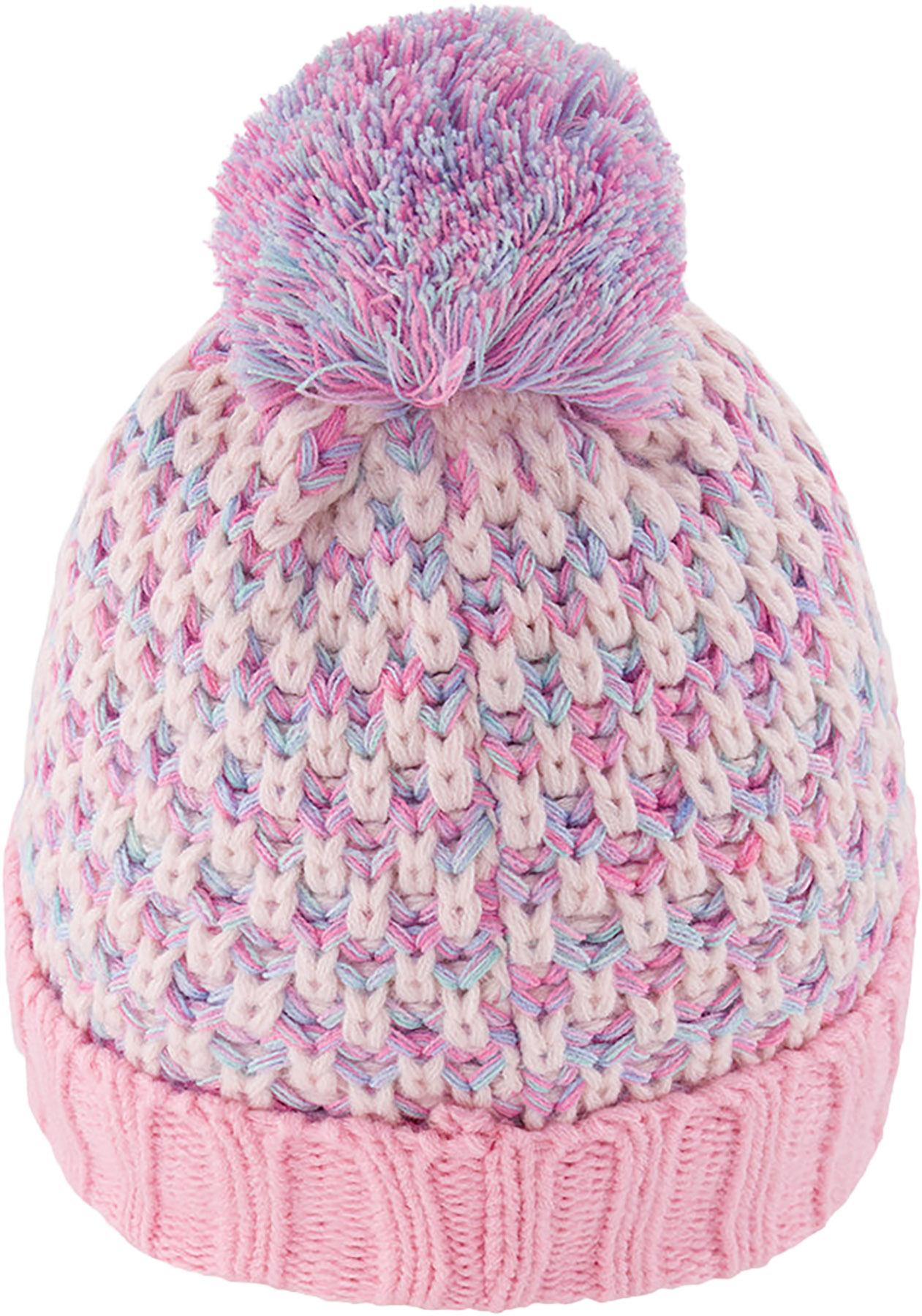 Product gallery image number 2 for product Winter Knit Hat With Pompom - Girls