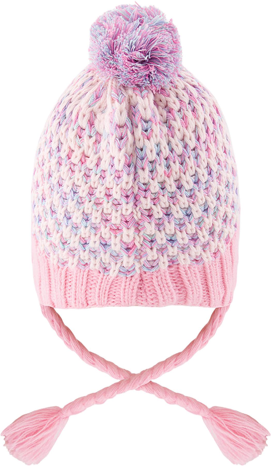 Product gallery image number 2 for product Winter Peruvian Knit Hat With Pompom - Girls