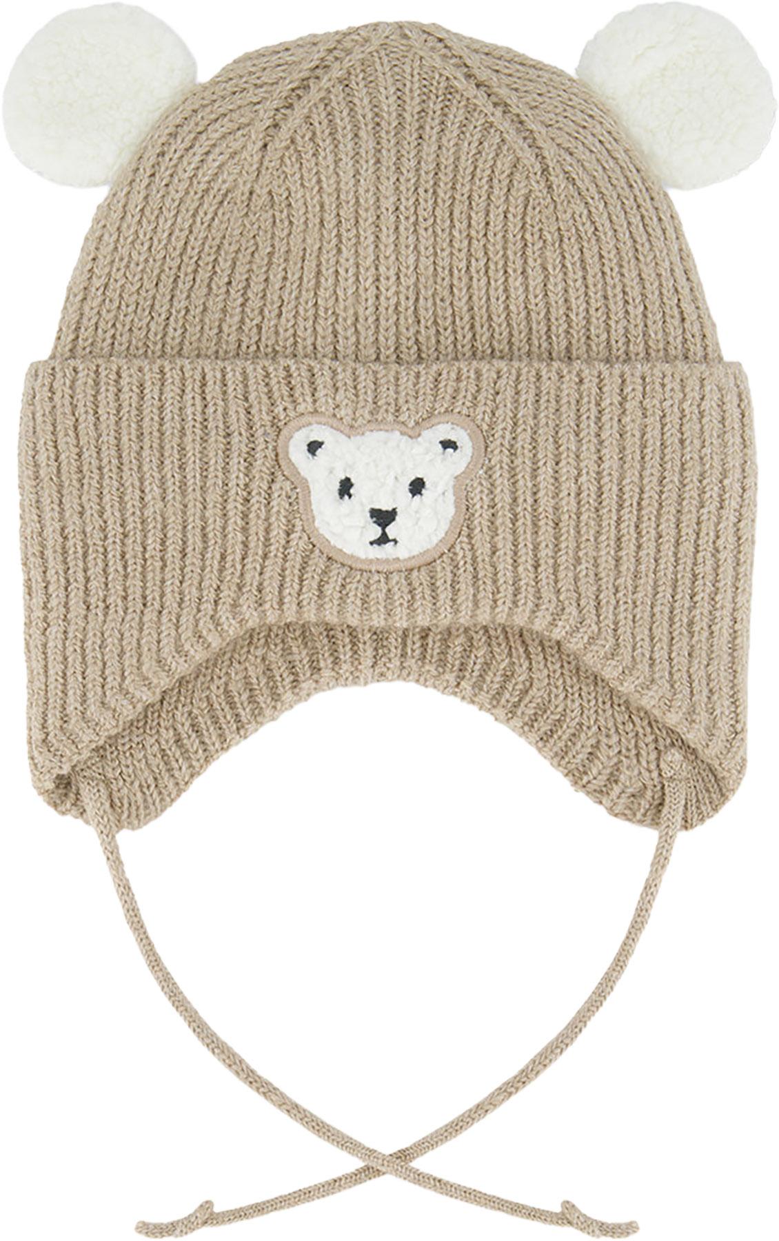 Product image for Winter Knit Hat With Ear Flaps - Baby
