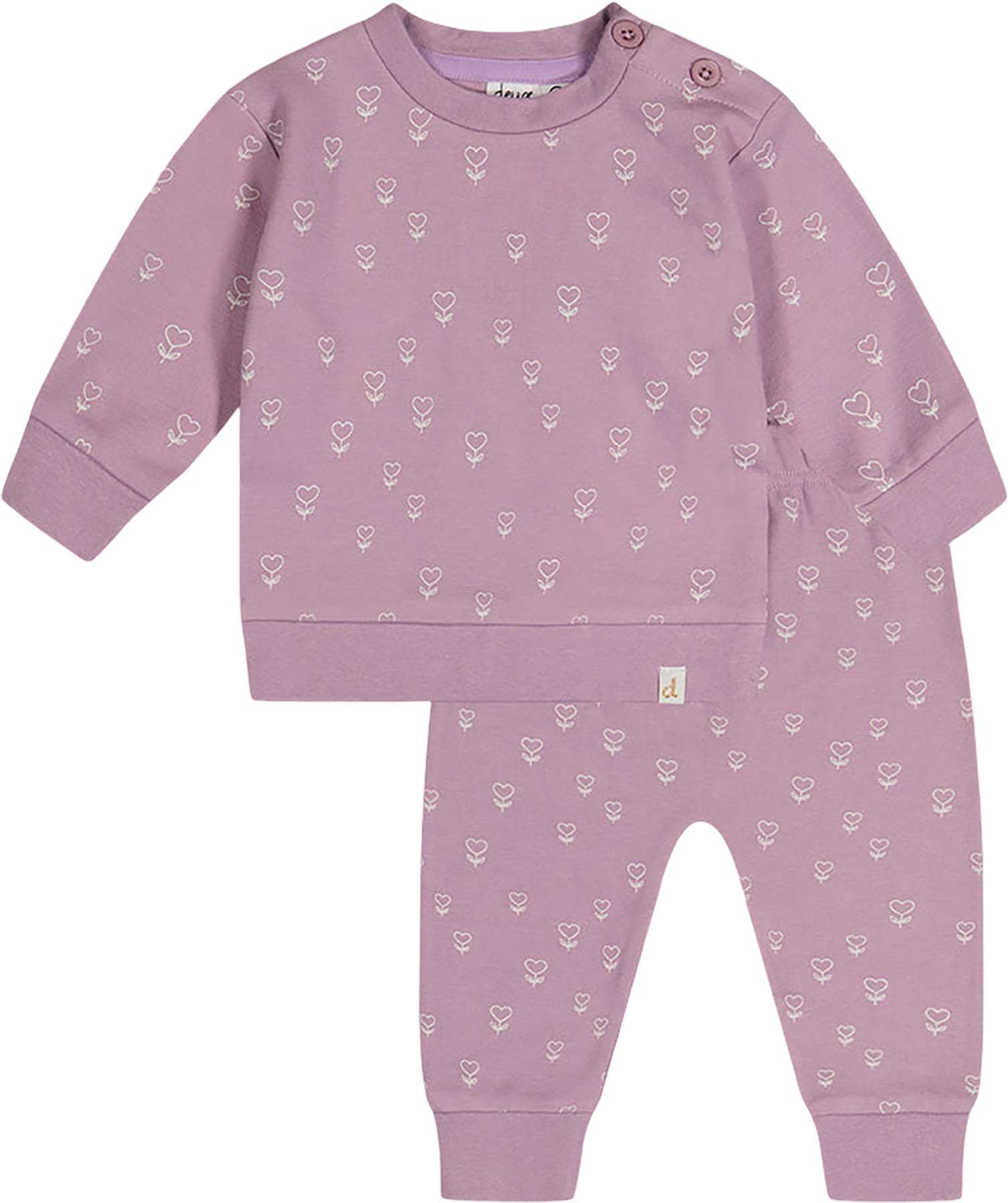 Purple Floral Print