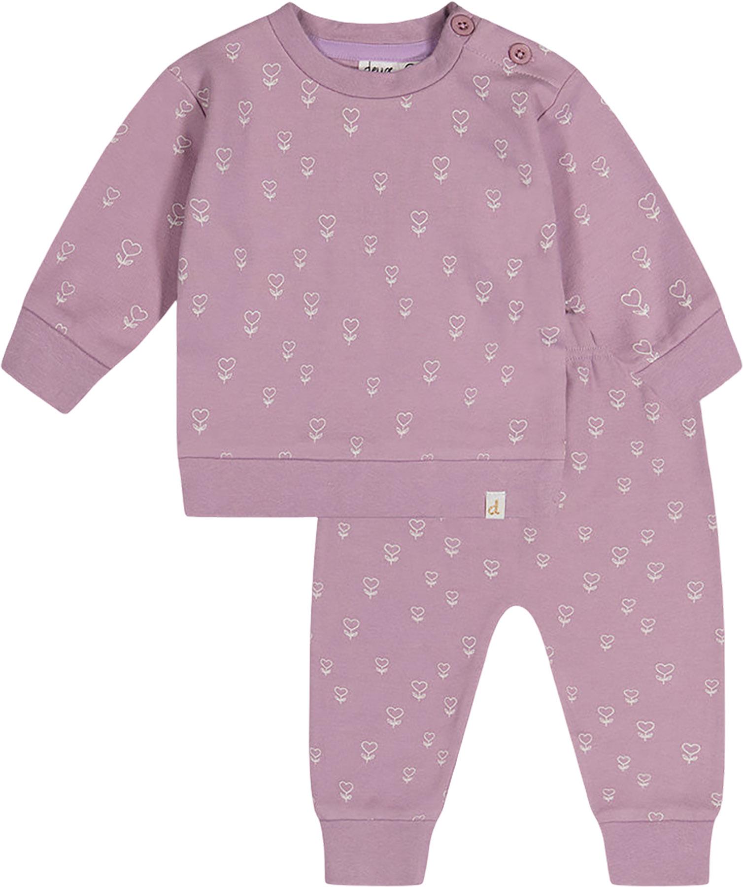 Image de produit pour Ensemble pantalon et chandail en coton biologique - Fille
