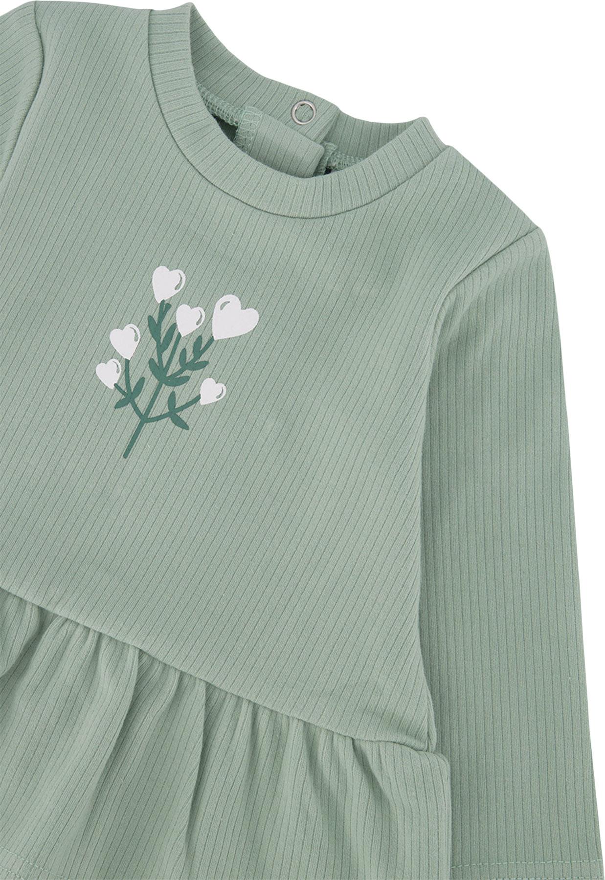 Numéro de l'image de la galerie de produits 3 pour le produit Ensemble tunique peplum et legging en coton biologique - Fille