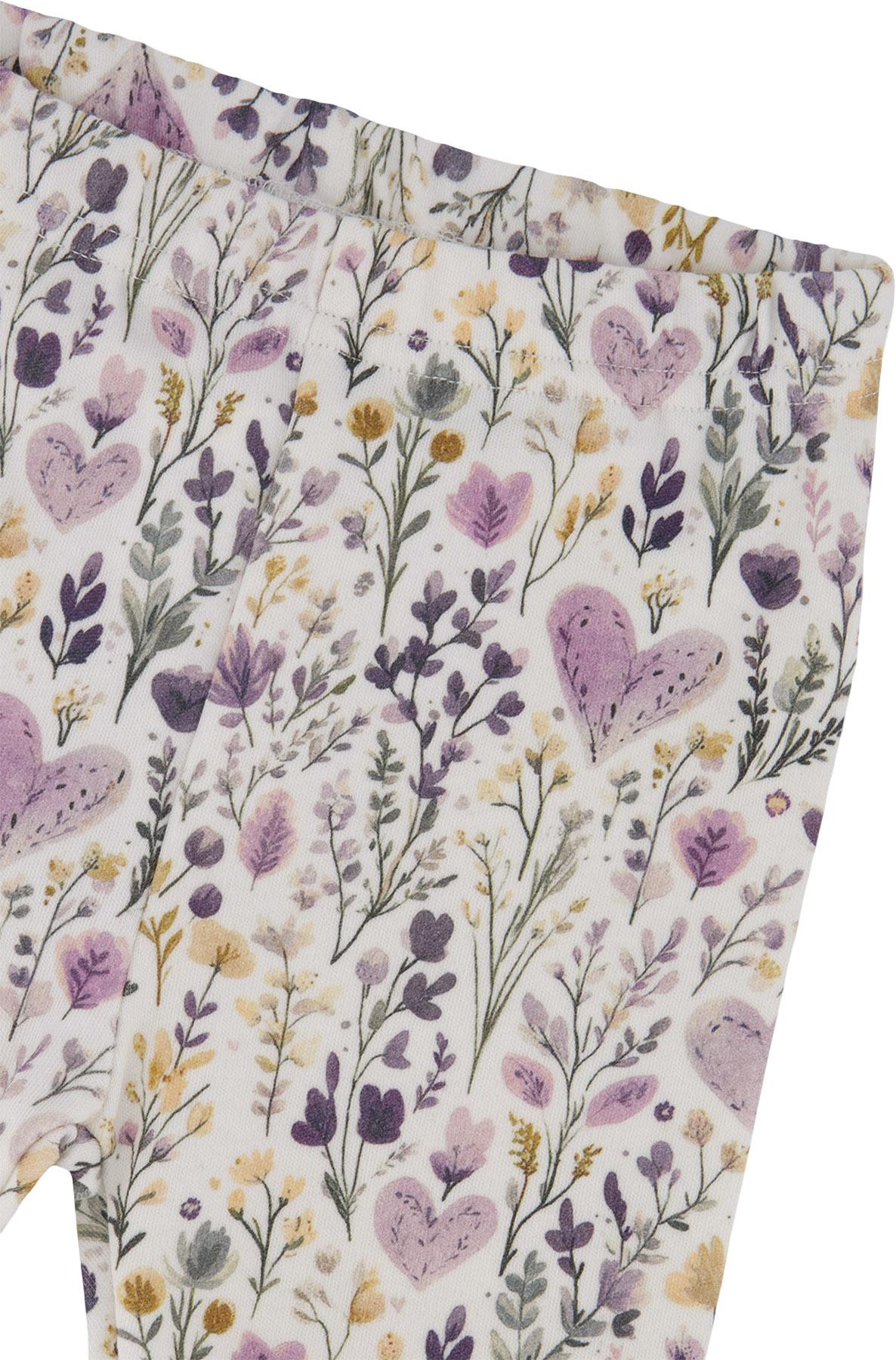 Numéro de l'image de la galerie de produits 2 pour le produit Ensemble tunique peplum et legging en coton biologique - Fille