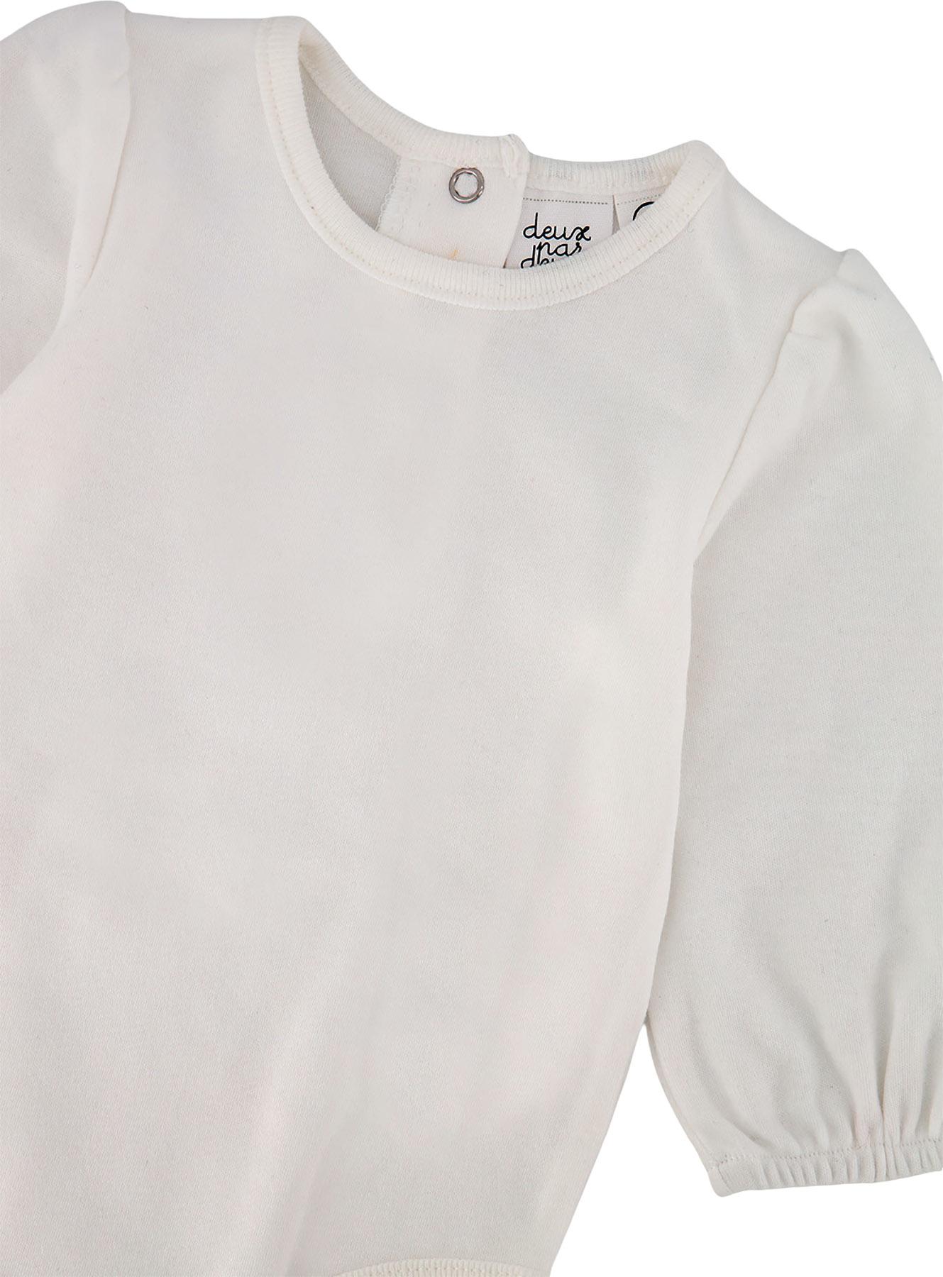 Numéro de l'image de la galerie de produits 3 pour le produit Ensemble cache - couche et salopette en coton biologique - Fille