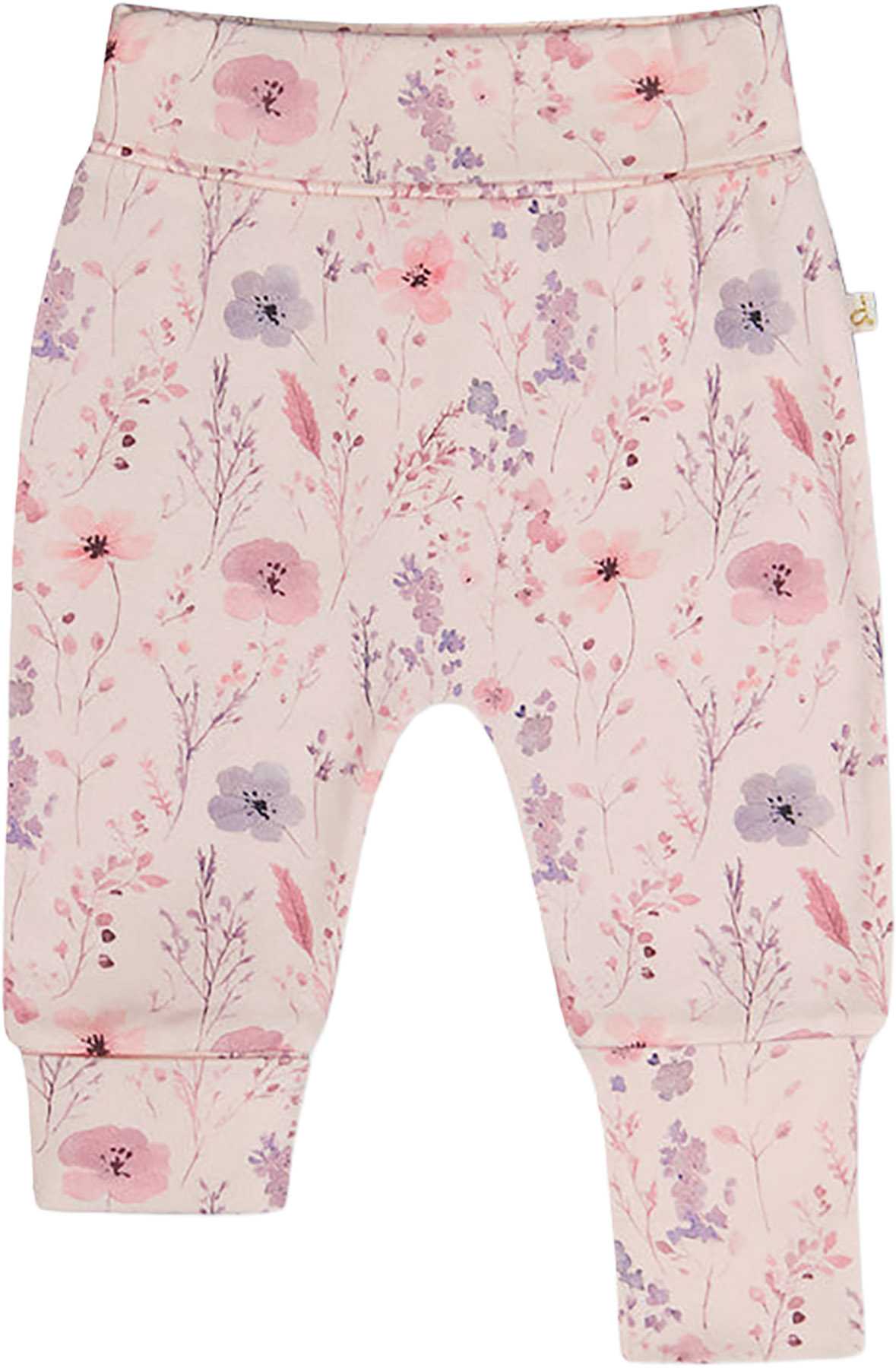 Pink Printed Flowers