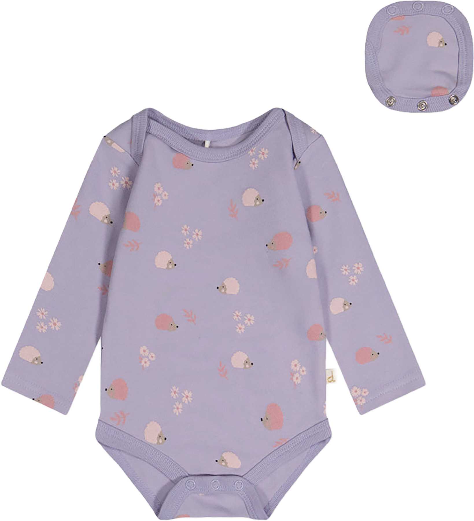 Purple Hedgehog Print