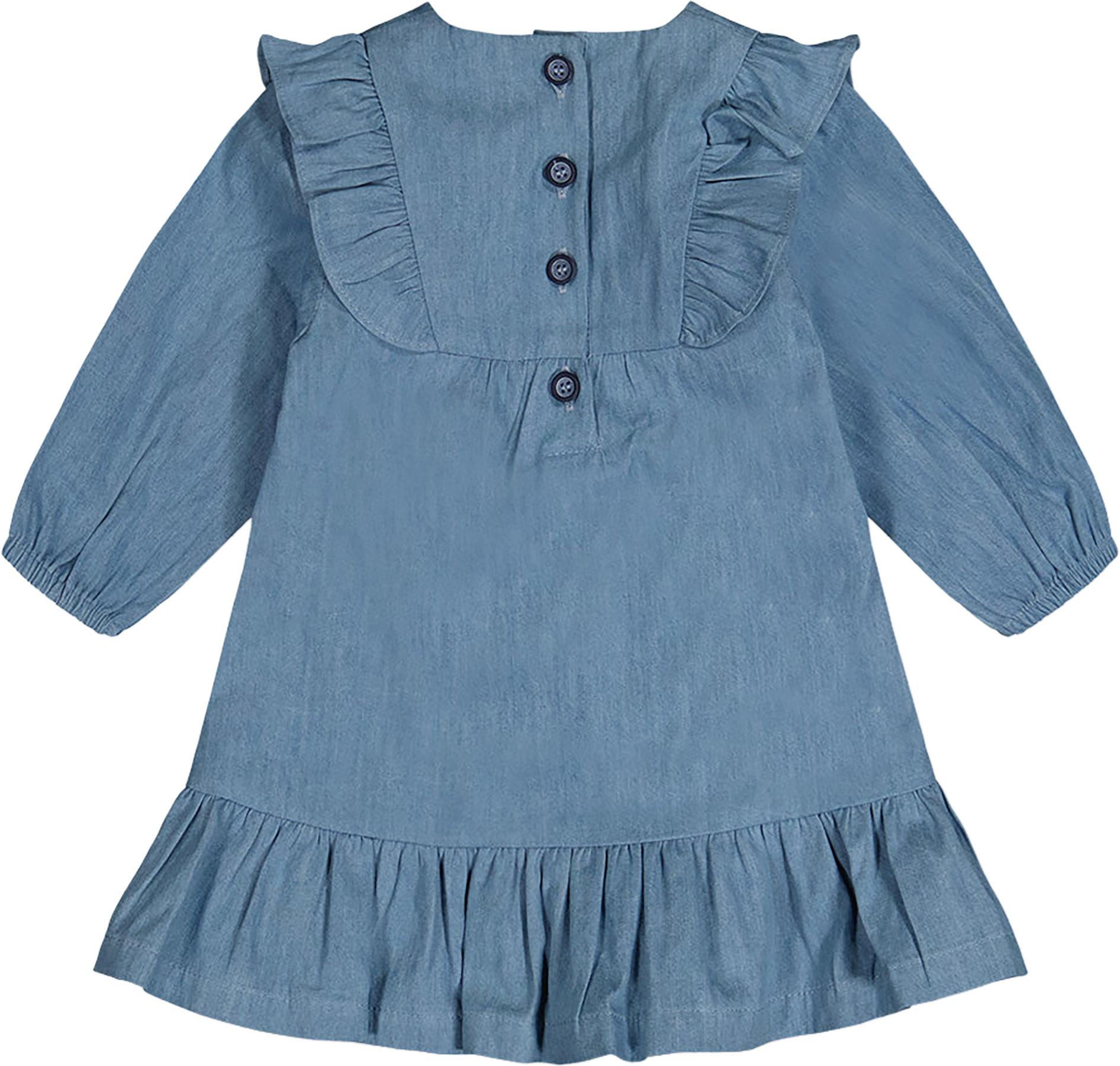 Product gallery image number 2 for product Chambray Dress - Baby Girls