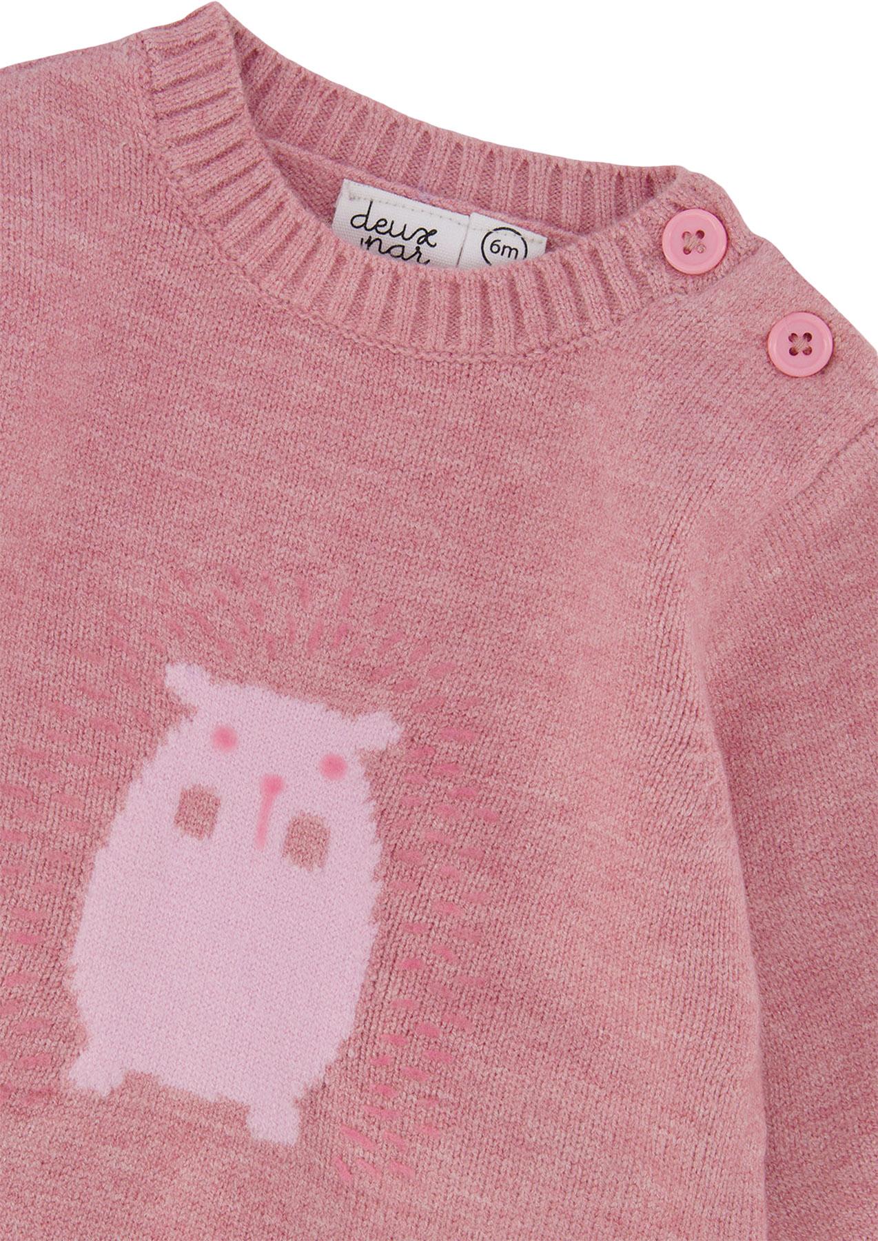 Numéro de l'image de la galerie de produits 3 pour le produit Ensemble haut et pantalon en tricot - Fille