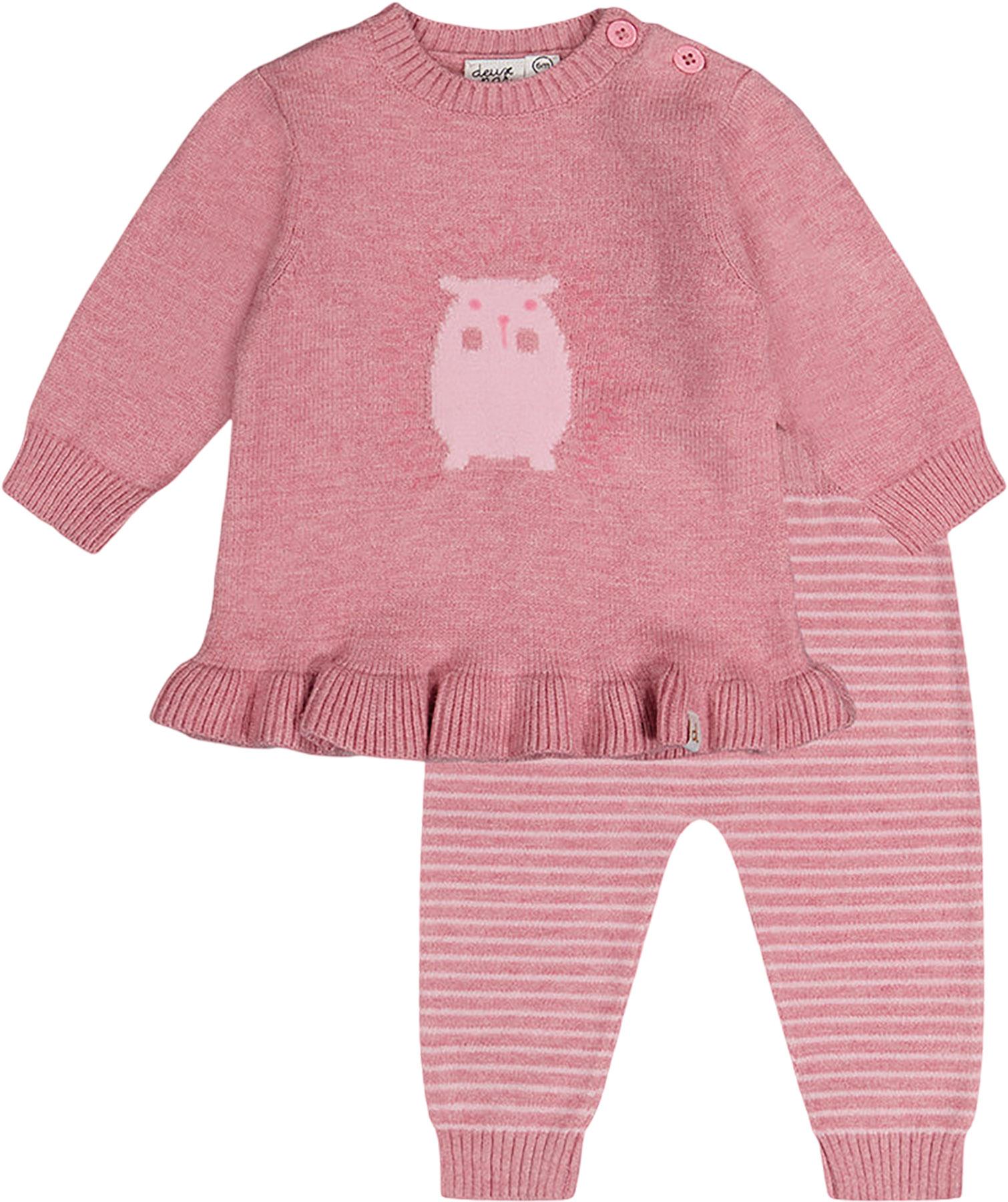 Image de produit pour Ensemble haut et pantalon en tricot - Fille