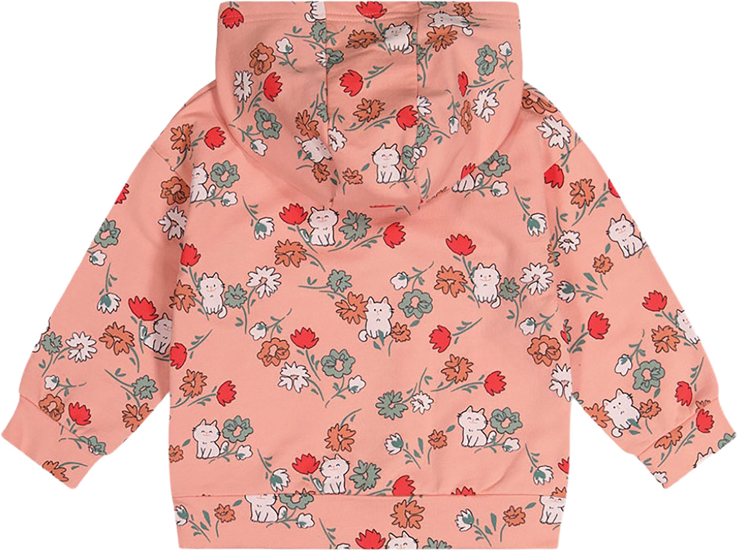 Product gallery image number 2 for product French Terry Hooded Cardigan - Baby Girls