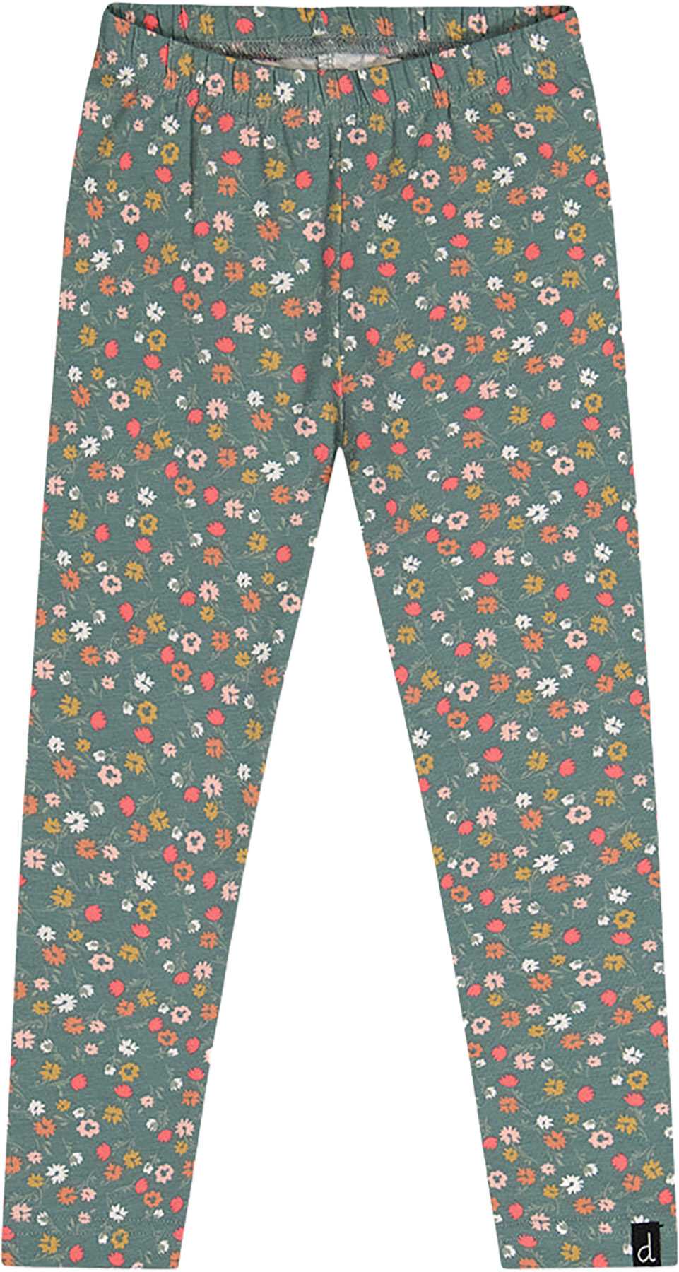 Green Floral Print