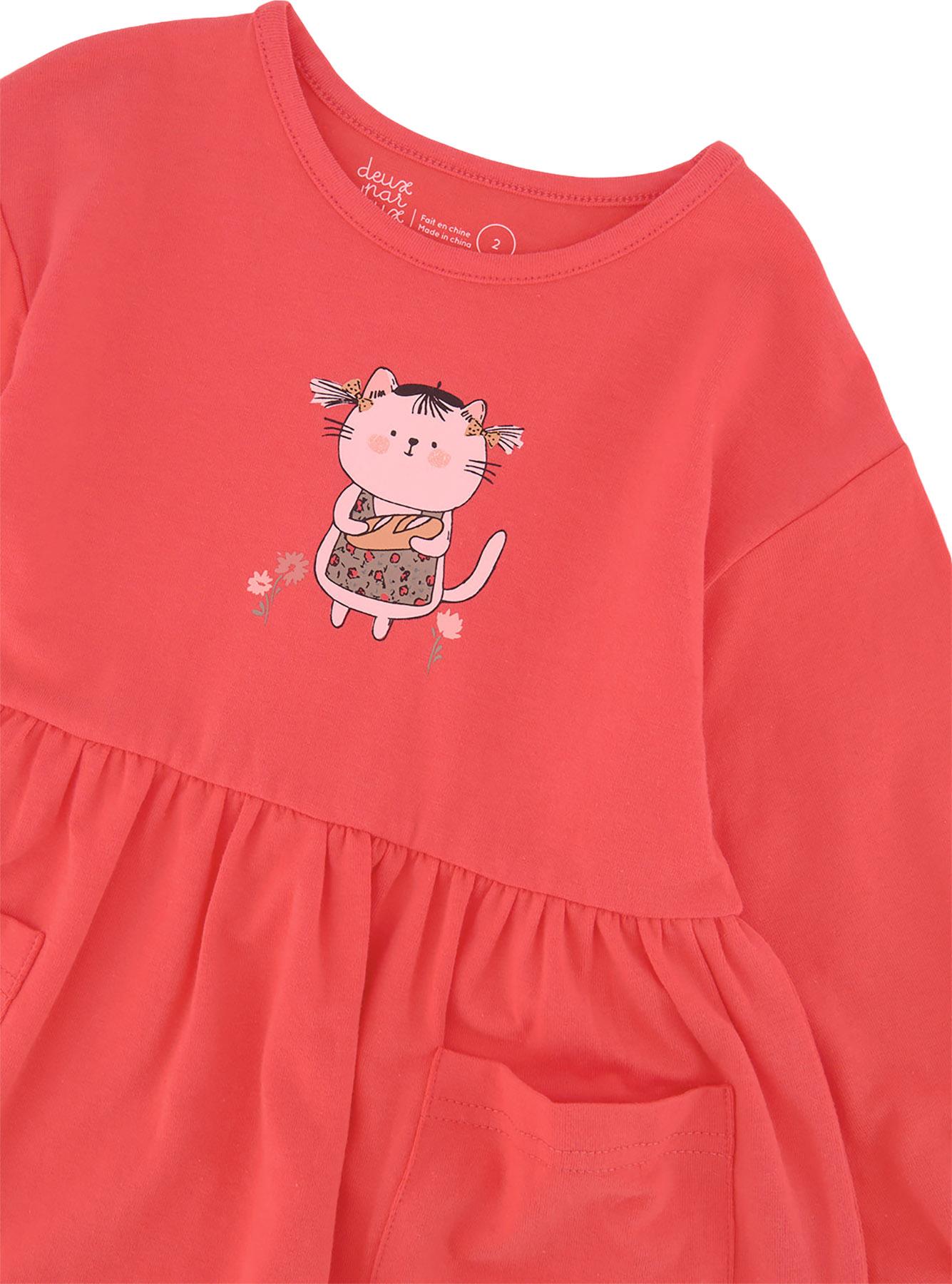 Numéro de l'image de la galerie de produits 2 pour le produit Tunique en coton biologique - Fille