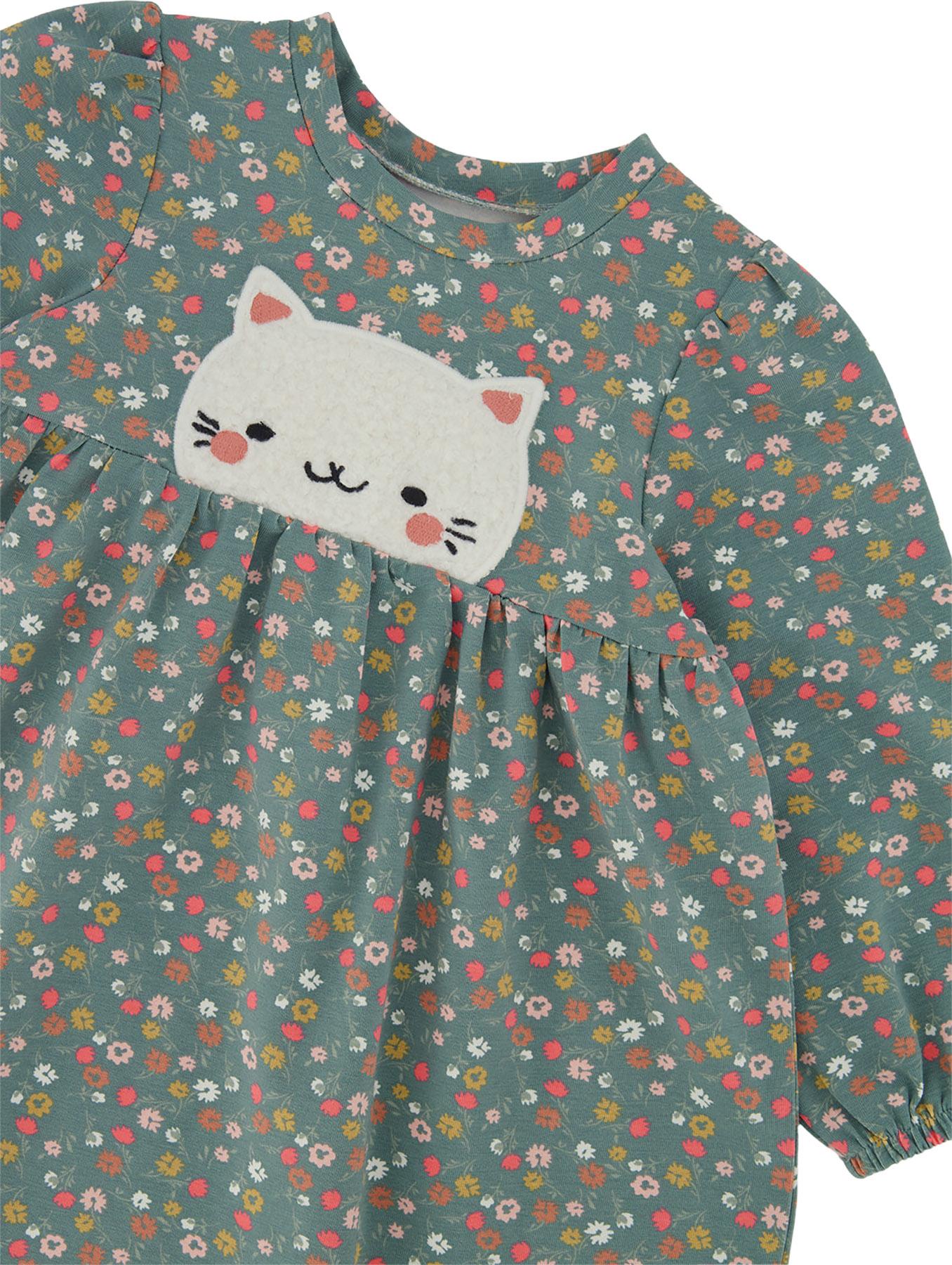 Product gallery image number 3 for product Organic Cotton Printed Dress - Girls