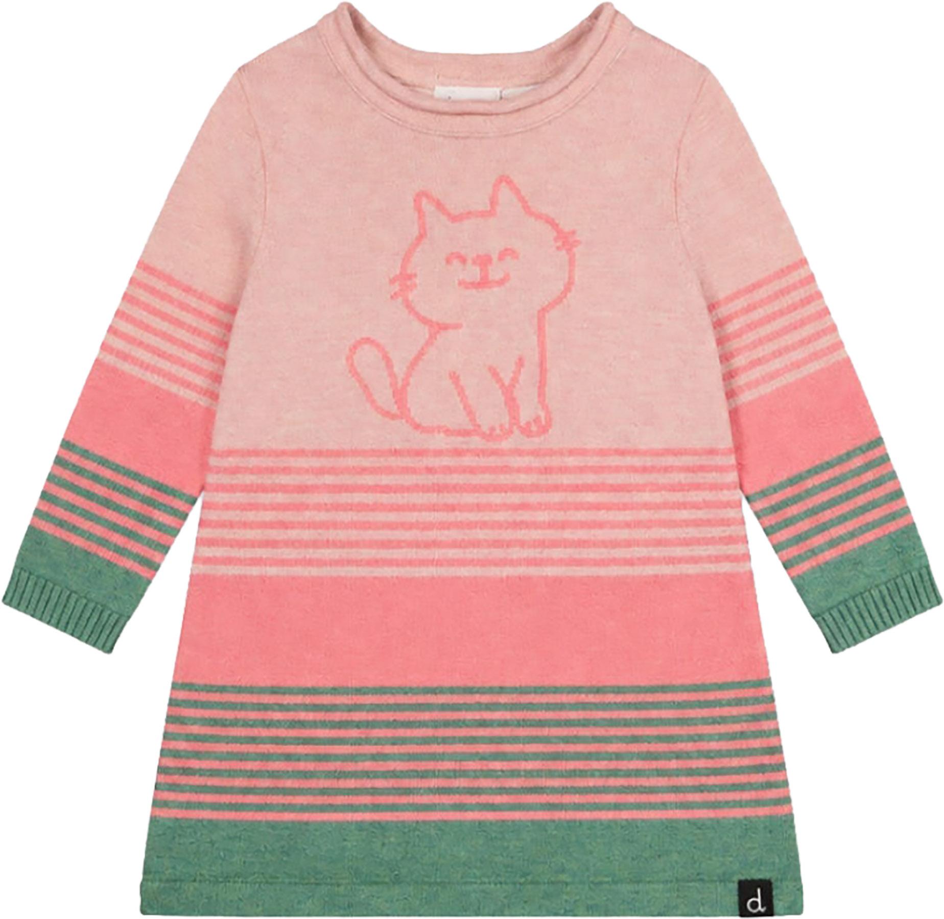 Product image for Knitted Stripe Dress - Baby Girls