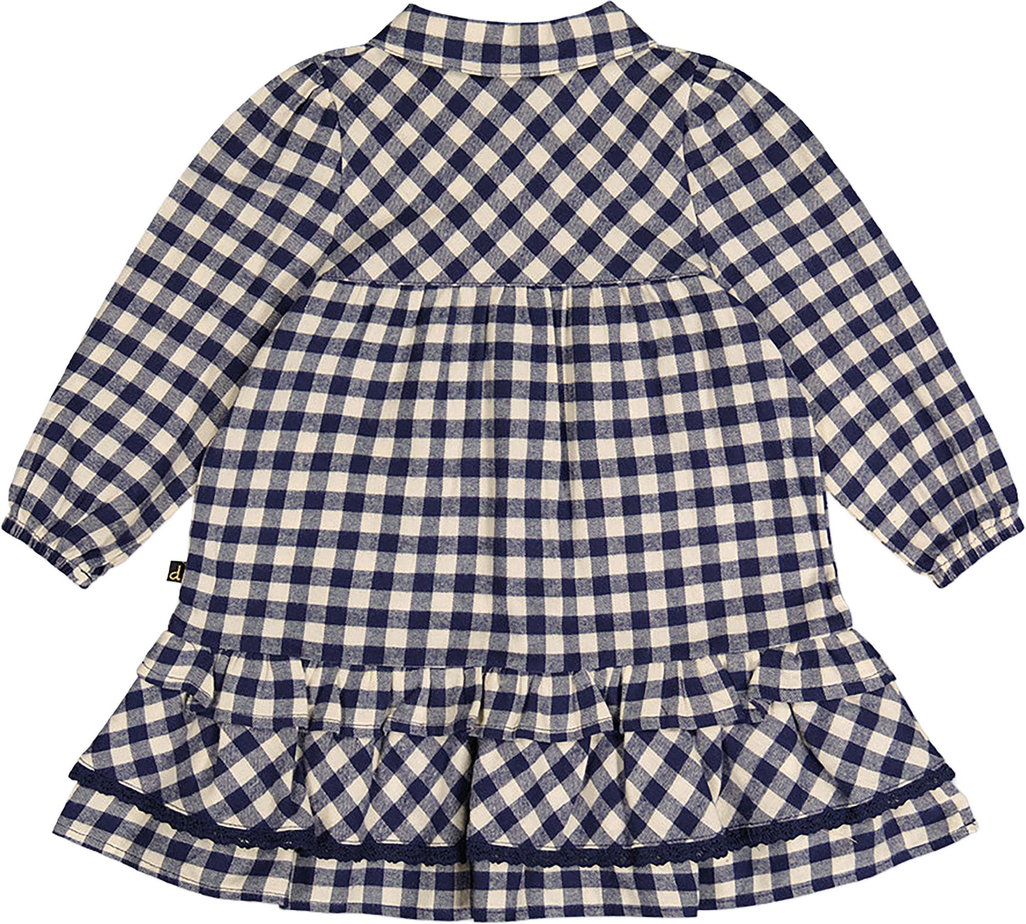 Product gallery image number 2 for product Shirt Dress With Frills - Girls