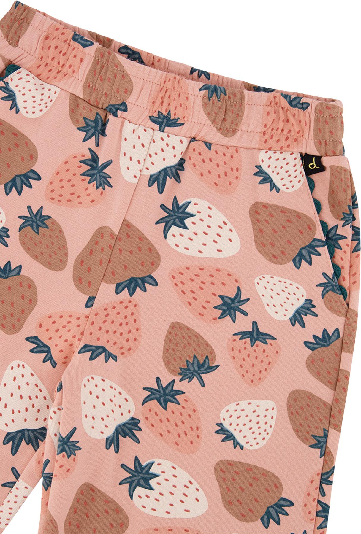 Numéro de l'image de la galerie de produits 2 pour le produit Pantalon en molleton à jambes larges - Petite Fille