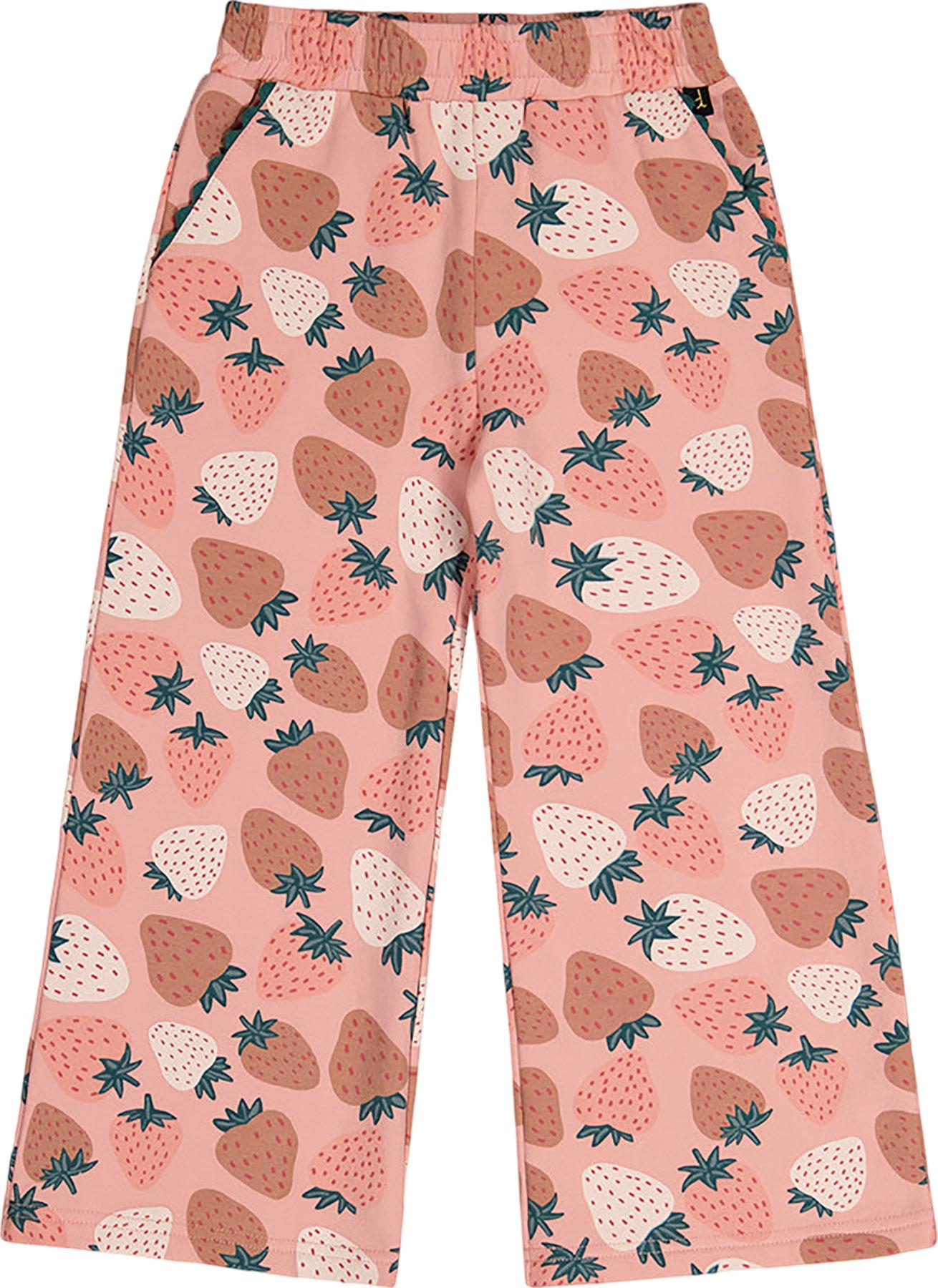Image de produit pour Pantalon en molleton à jambes larges - Petite Fille