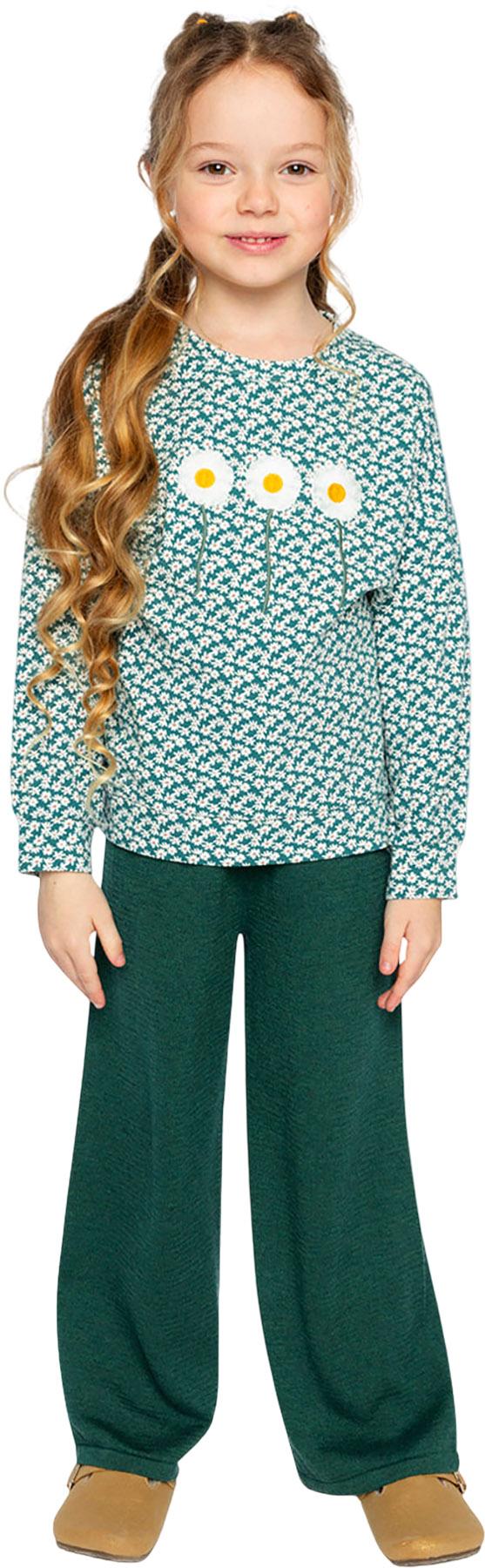 Product gallery image number 5 for product Printed Jersey Long Sleeve T-Shirt - Little Girl