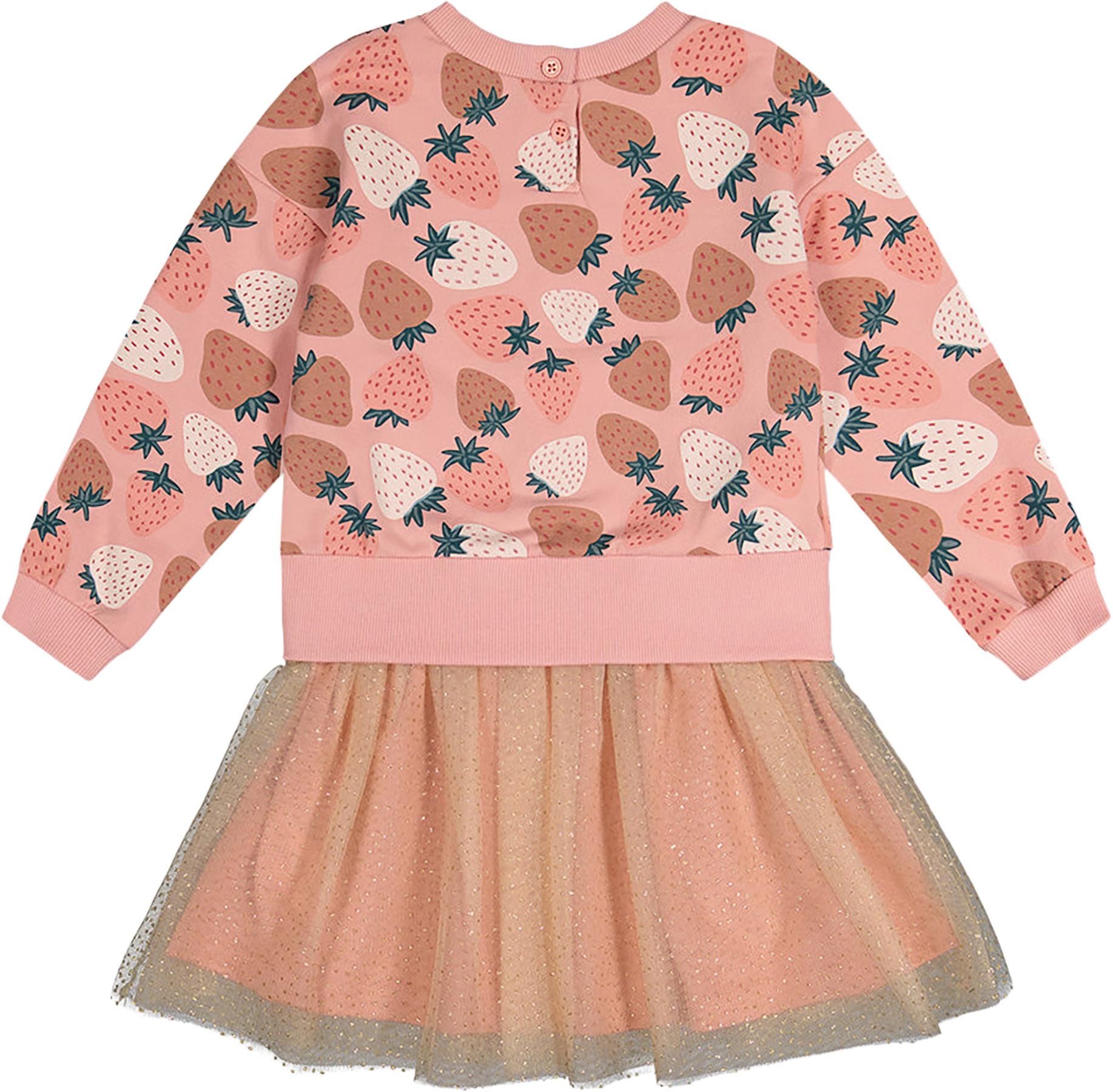 Product gallery image number 2 for product Bi-Material Dress - Big Girls
