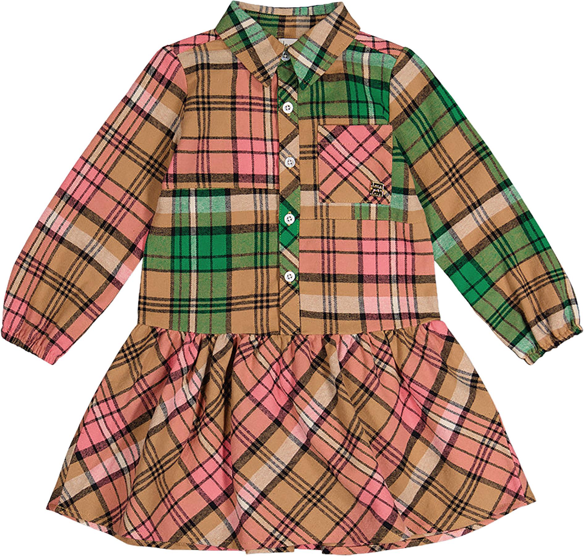 Product image for Shirt Plaid Dress - Little Girls