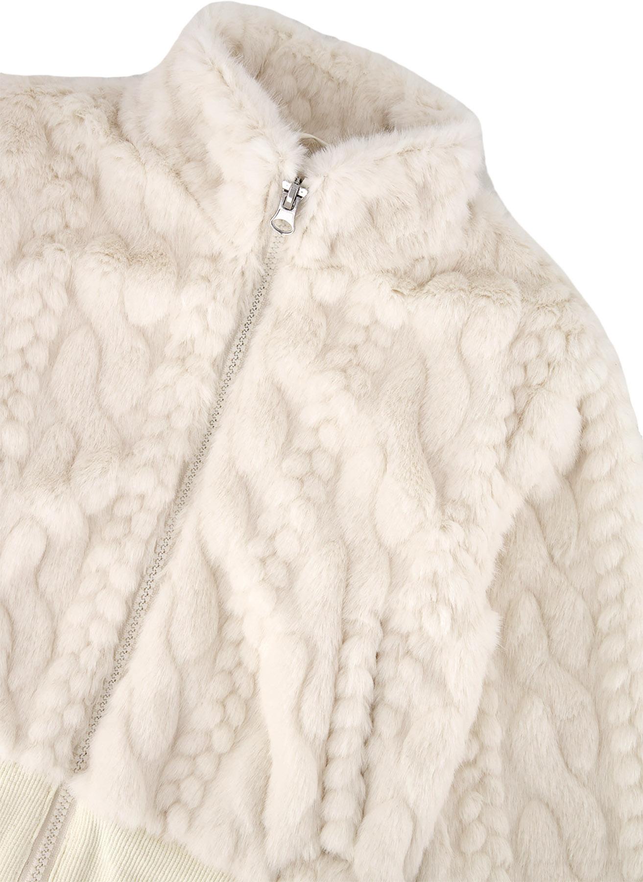 Numéro de l'image de la galerie de produits 2 pour le produit Veste en fausse fourrure jacquard - Grande Fille