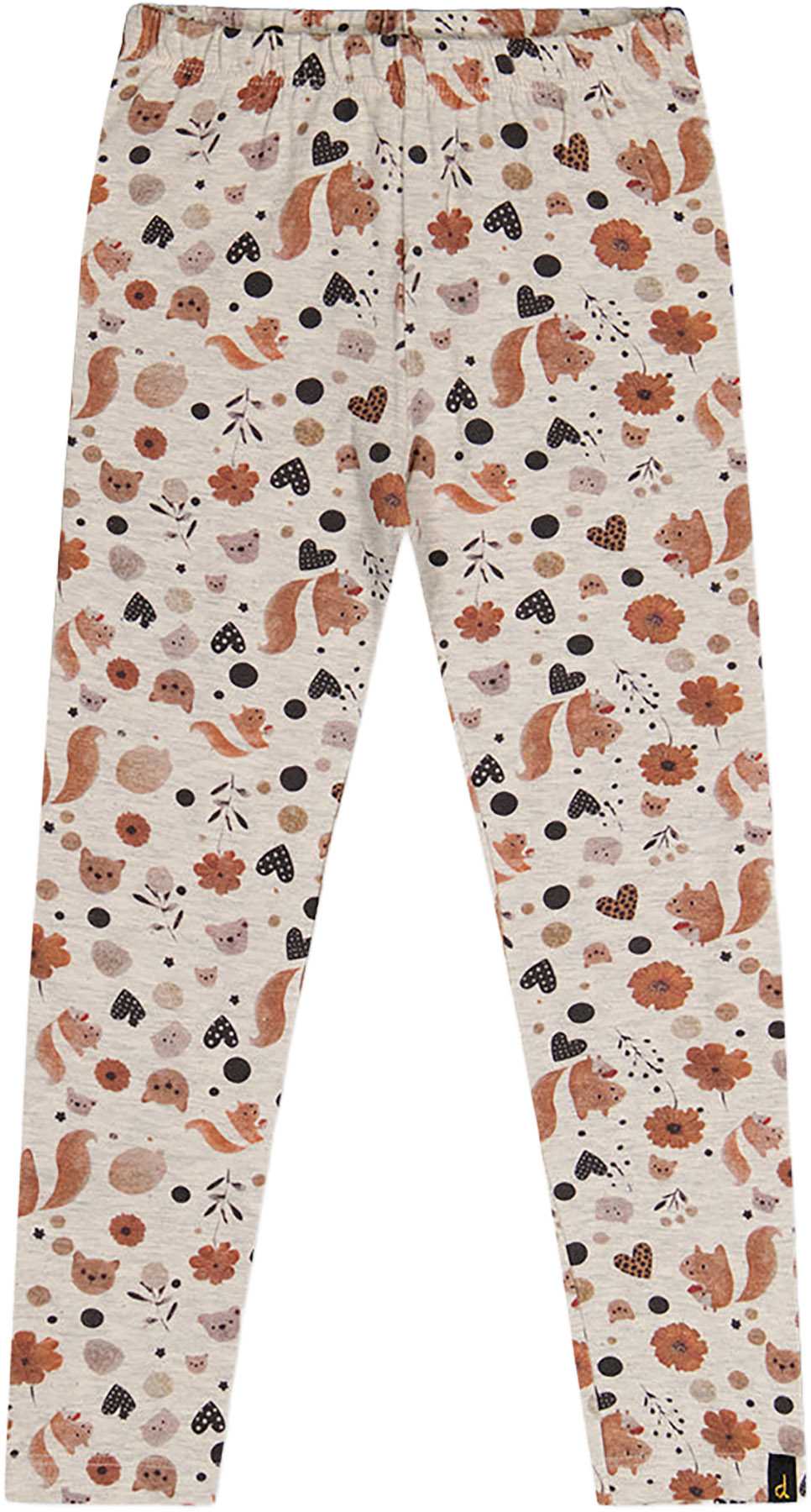 Beige With Squirrel Print